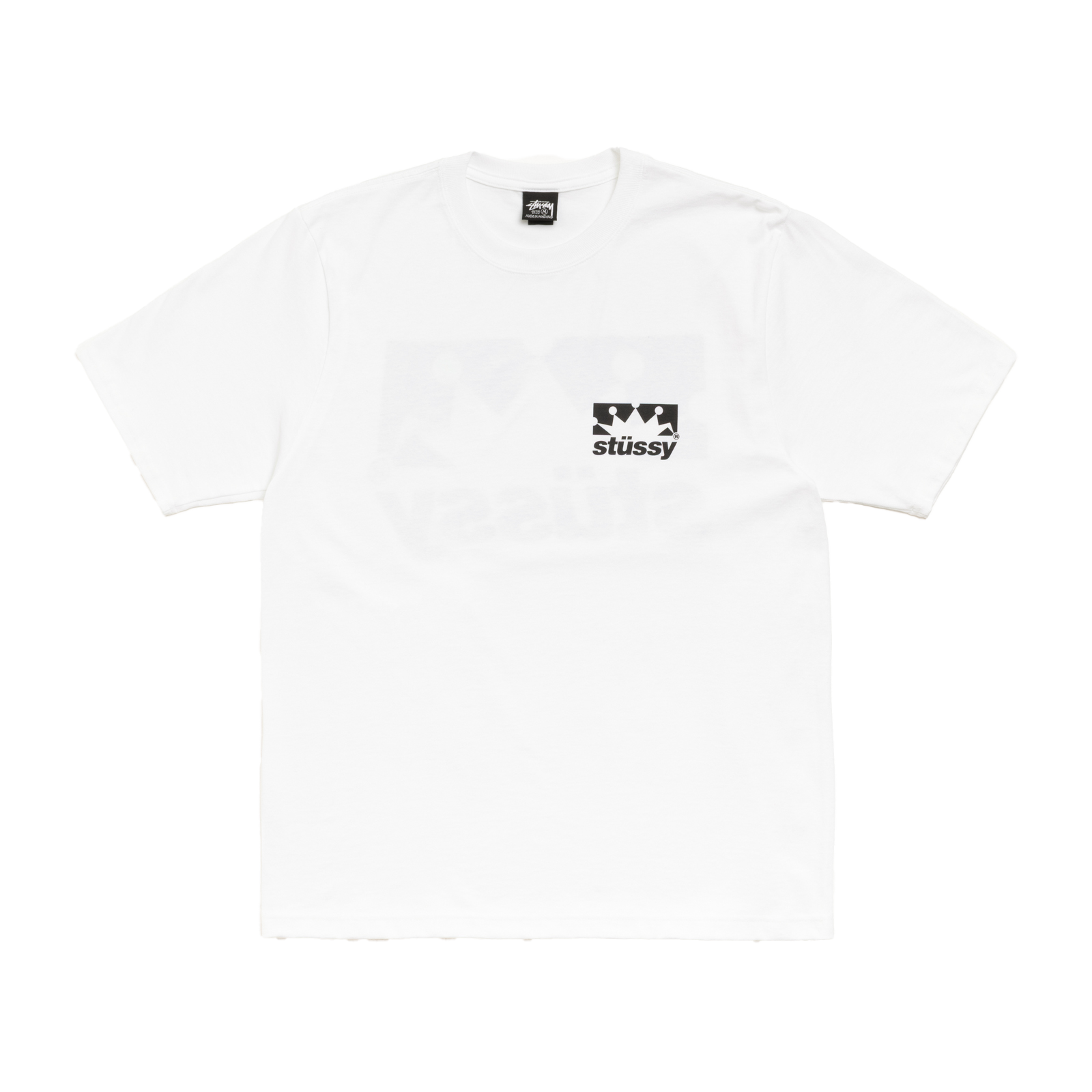 STUSSY: Box Crown Tee (Whit) | DSMG E-SHOP