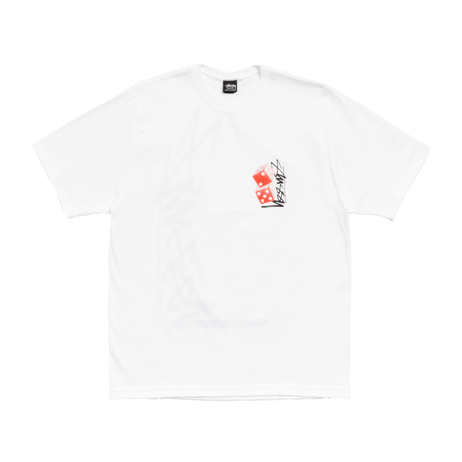 STUSSY: Tall Dice Tee (White) | DSMG E-SHOP