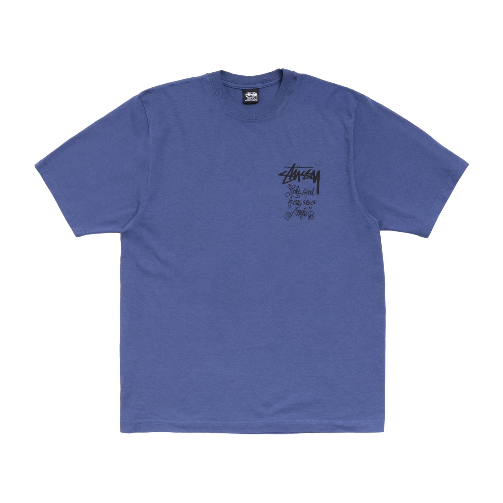 STUSSY: Any Angle Pig. Dyed Tee (Indo) | DSMG E-SHOP