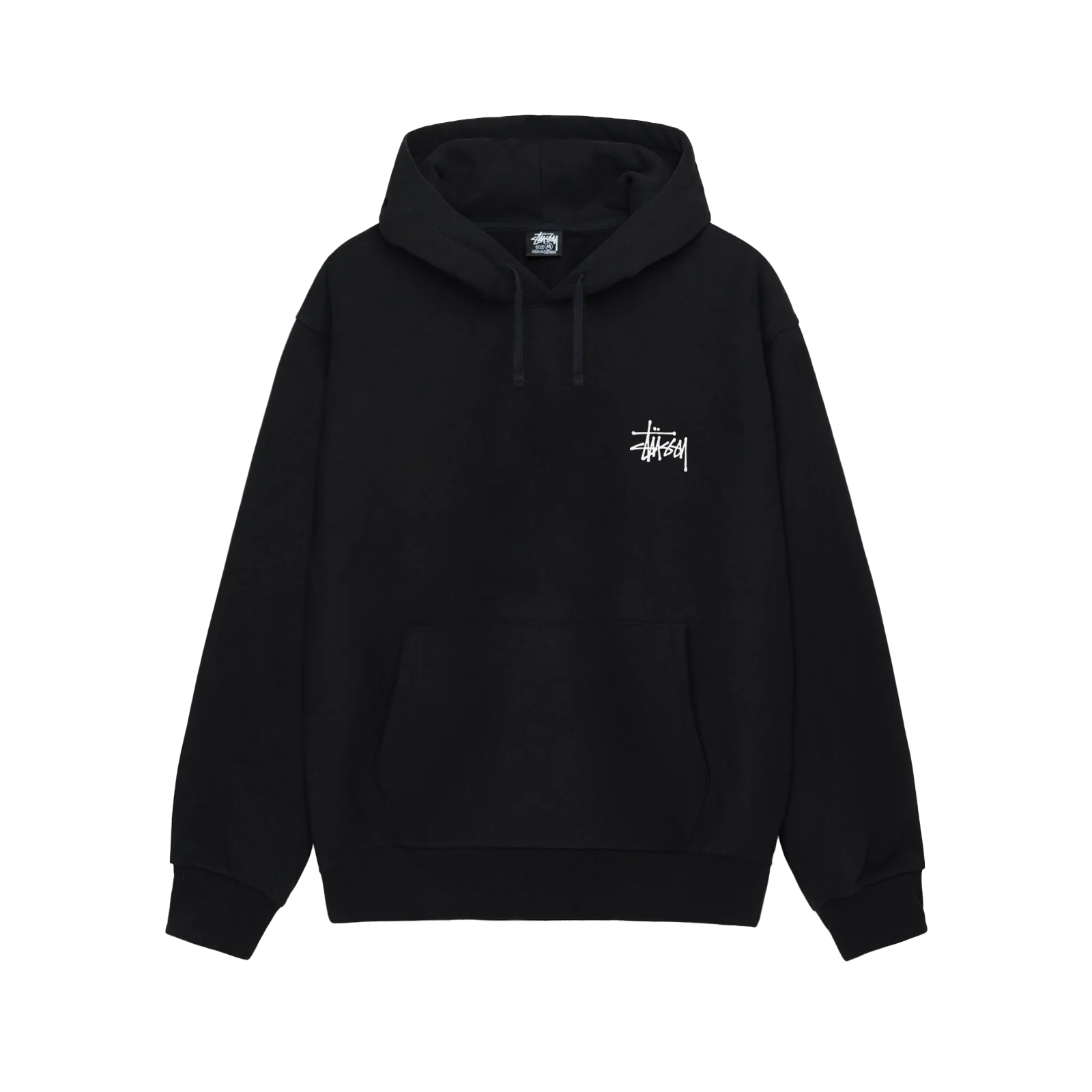 STUSSY: Basic Stussy Hood (Blac) | DSMG E-SHOP