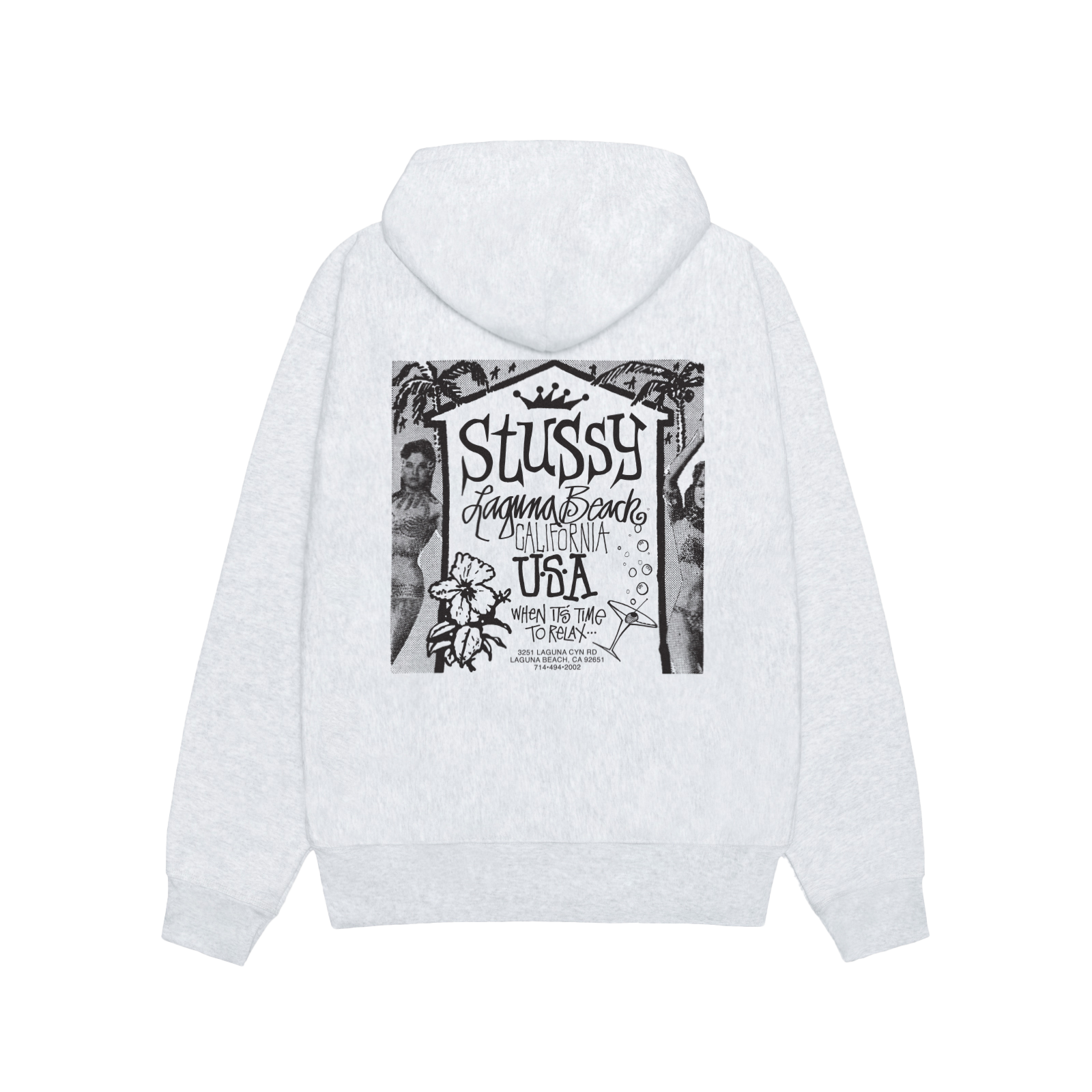 STUSSY: Beach House Hood (Ashh) | DSMG E-SHOP STUSSY: Beach House Hood (Ashh) | DSMG E-SHOP