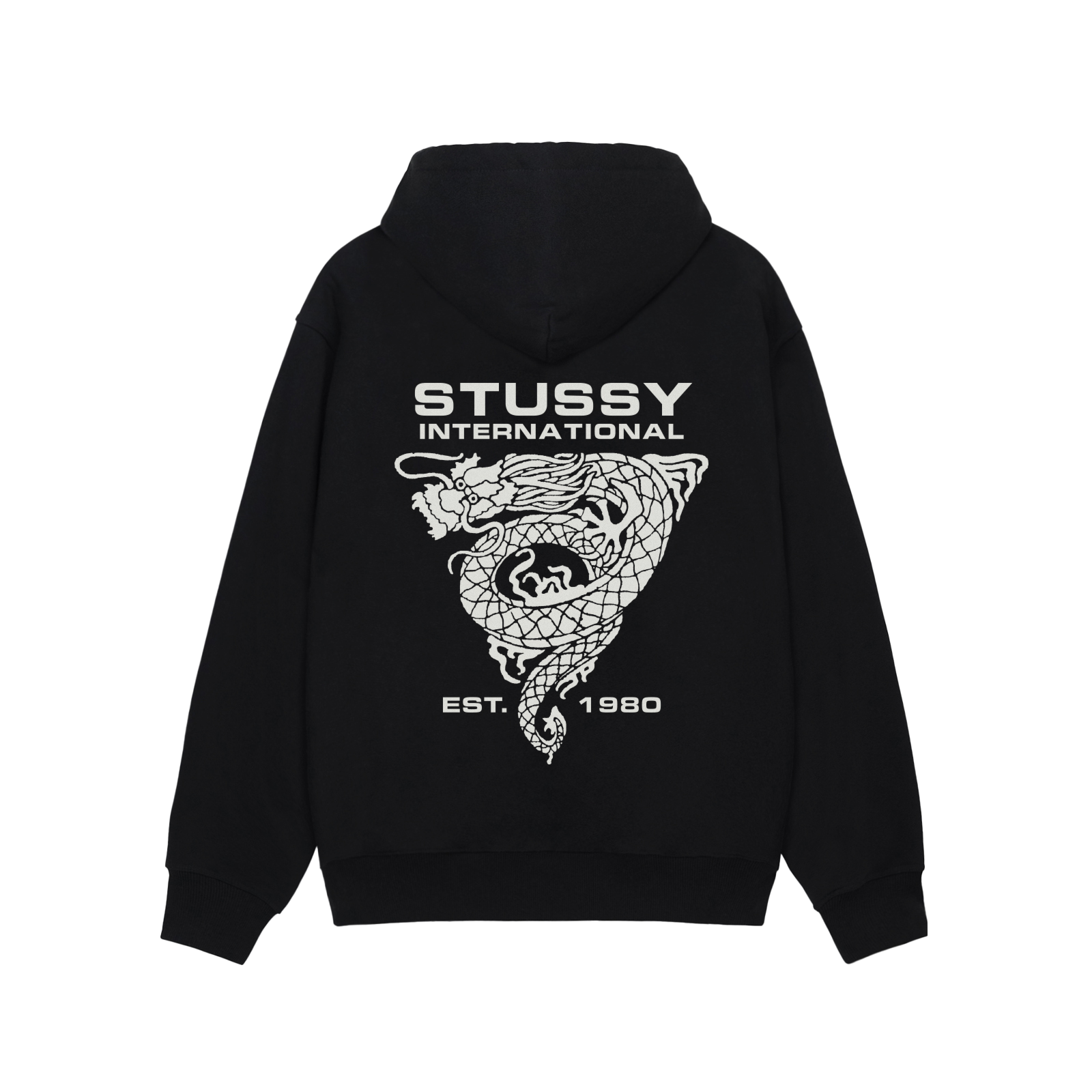 STUSSY: Dragon Hoodie (Blac) | DSMG E-SHOP STUSSY: Dragon Hoodie (Blac) | DSMG E-SHOP