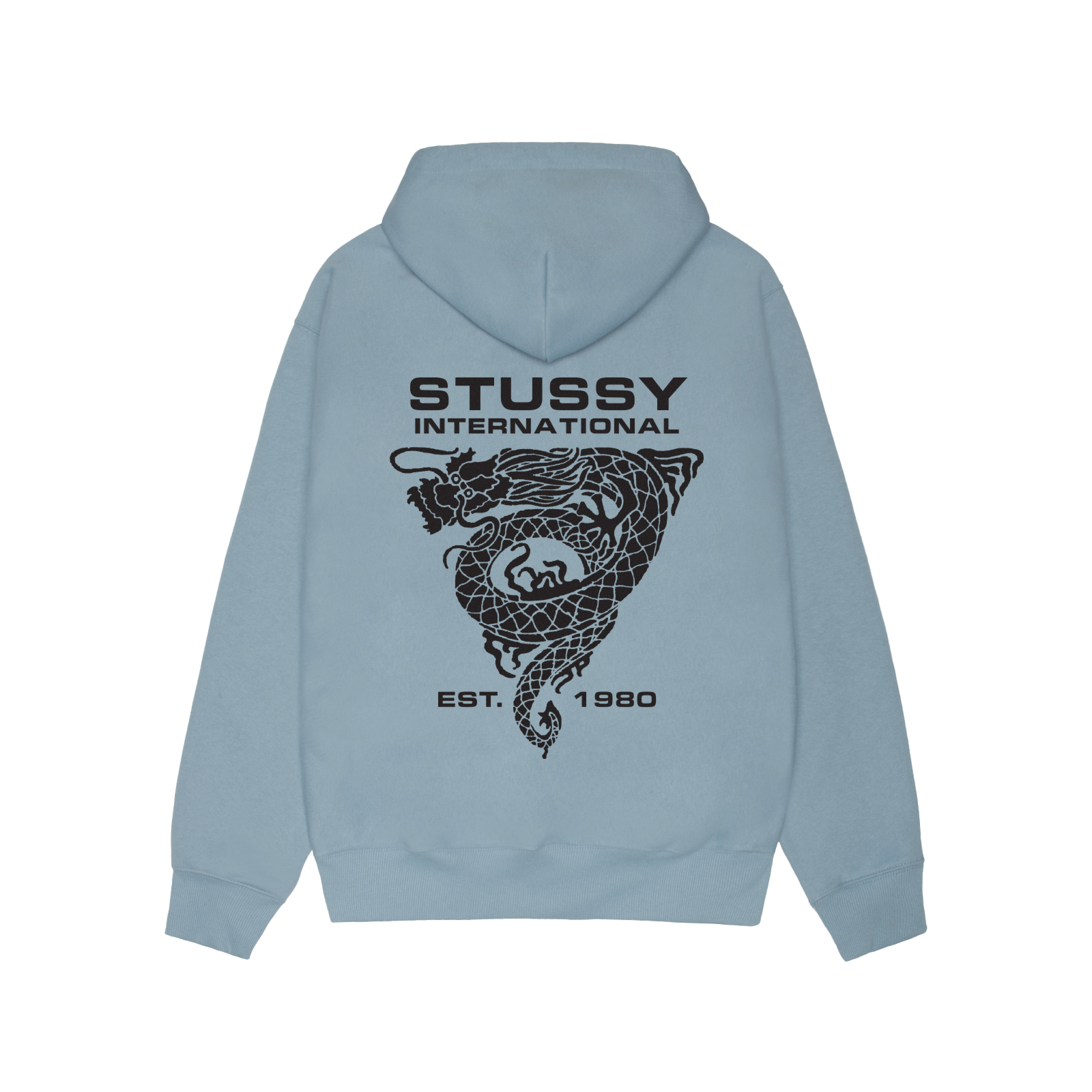 STUSSY: Dragon Hoodie (Slat) | DSMG E-SHOP