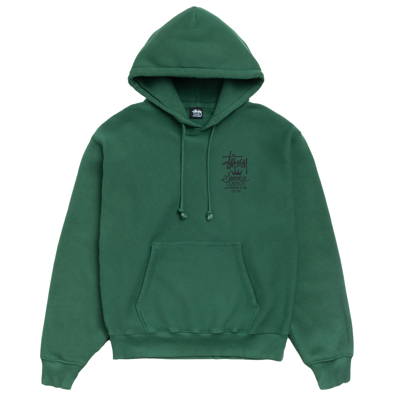 STUSSY: Summer Classics Gar. Dyed Hood (Pine) | DSMG E-SHOP