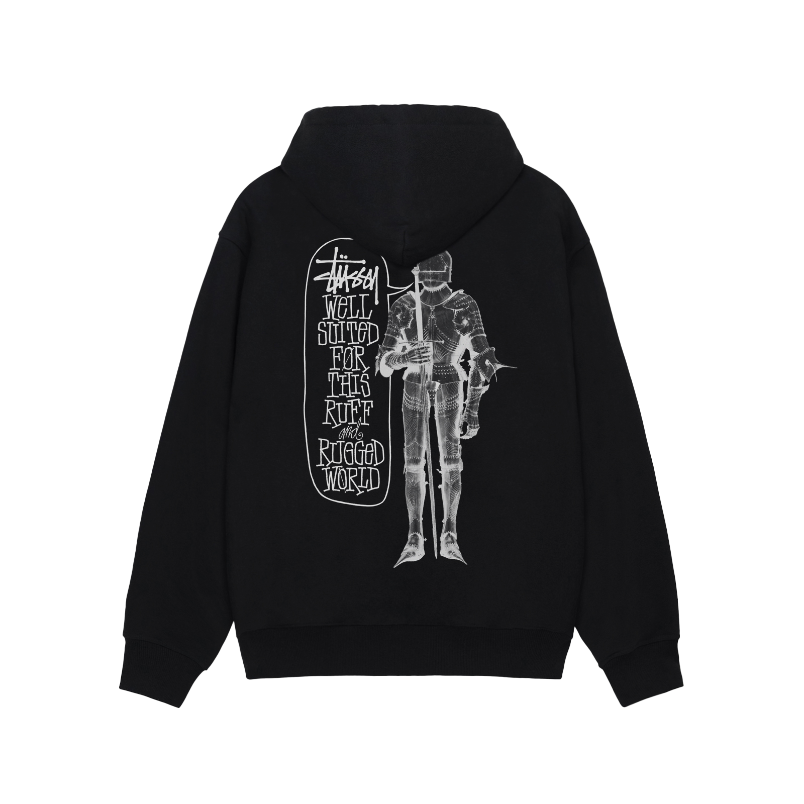 STUSSY: Well Suited Zip Hood (Black)2 | DSMG E-SHOP