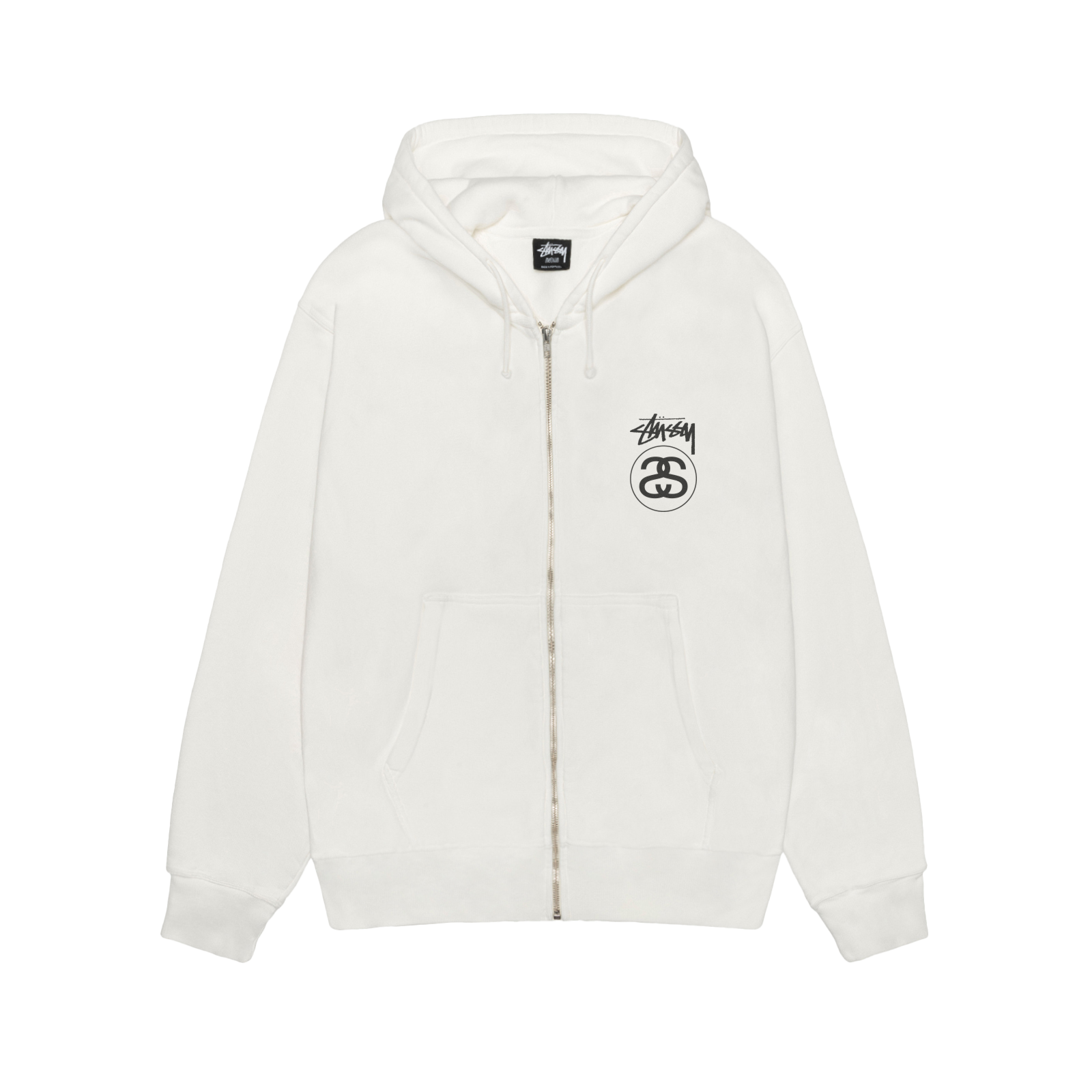 STUSSY: Stock Link Pig. Dyed Zip Hood (Natl) | DSMG E-SHOP
