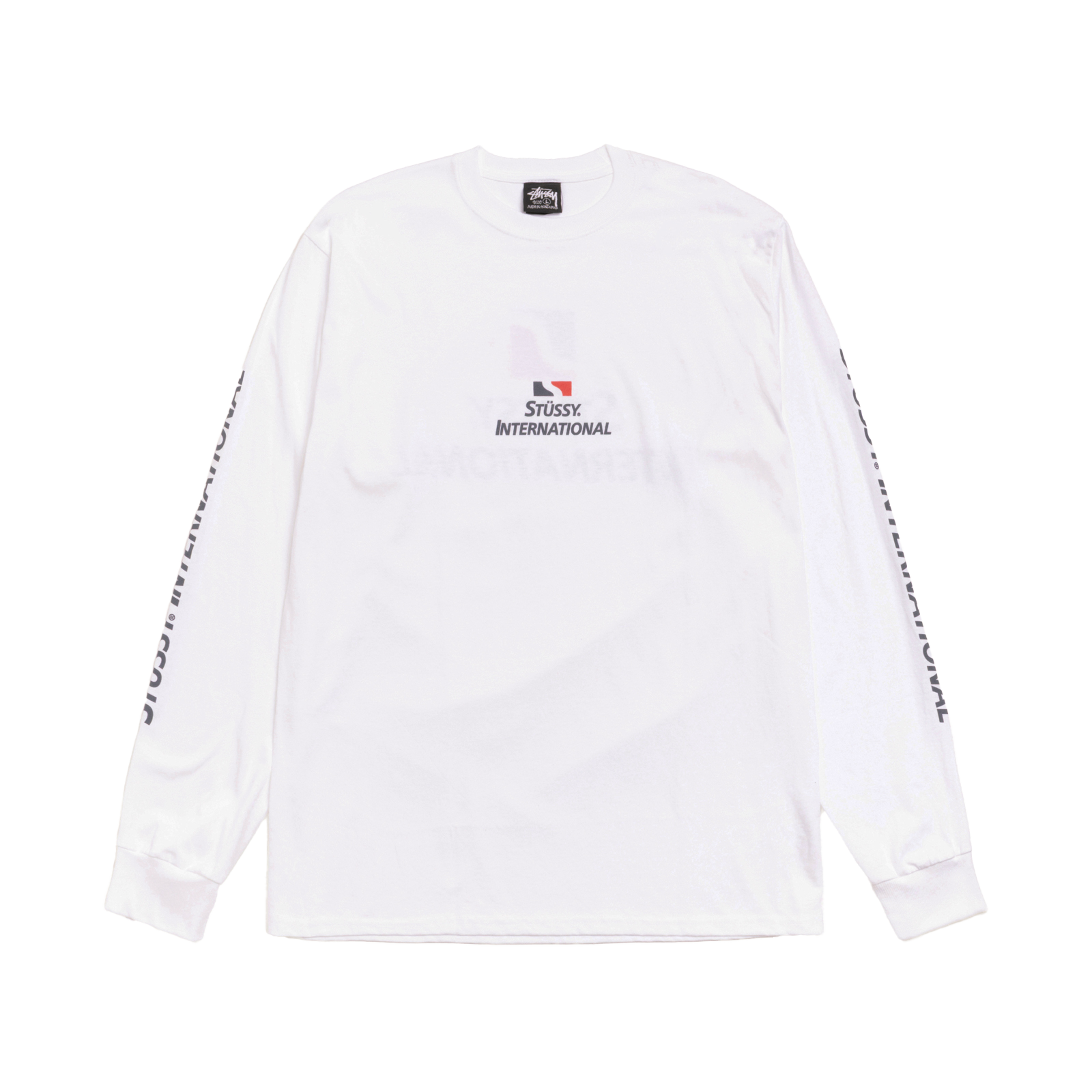 STUSSY: Stussy International Ls Tee (Whit) | DSMG E-SHOP STUSSY: Stussy International Ls Tee (Whit) | DSMG E-SHOP