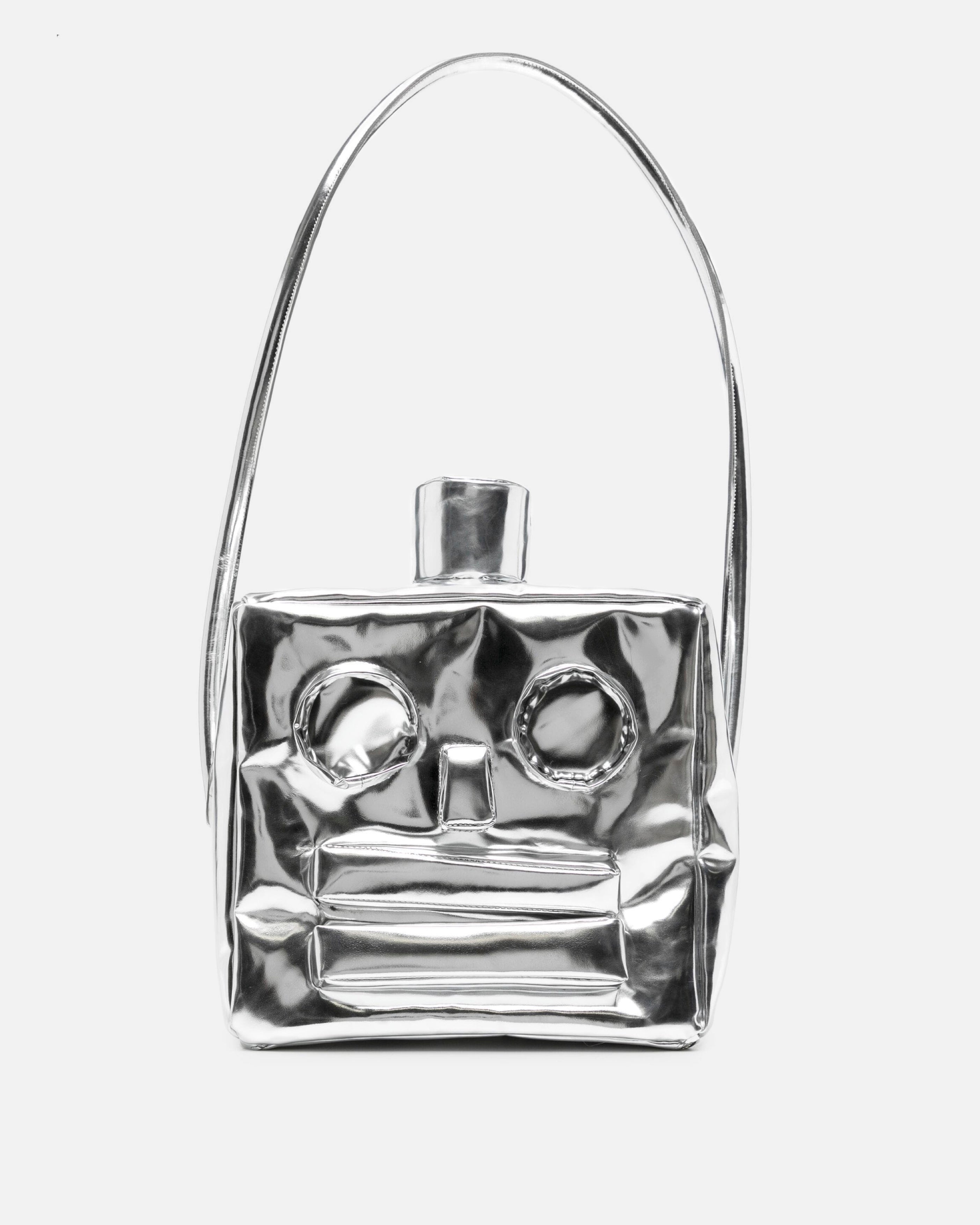 DOUBLET: Robotheadbag/Small (Silver) | DSMG E-SHOP