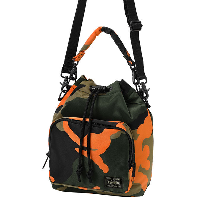 PORTER: Ps Camo Balloonsac (Woodland Orange) | DSMG E-SHOP