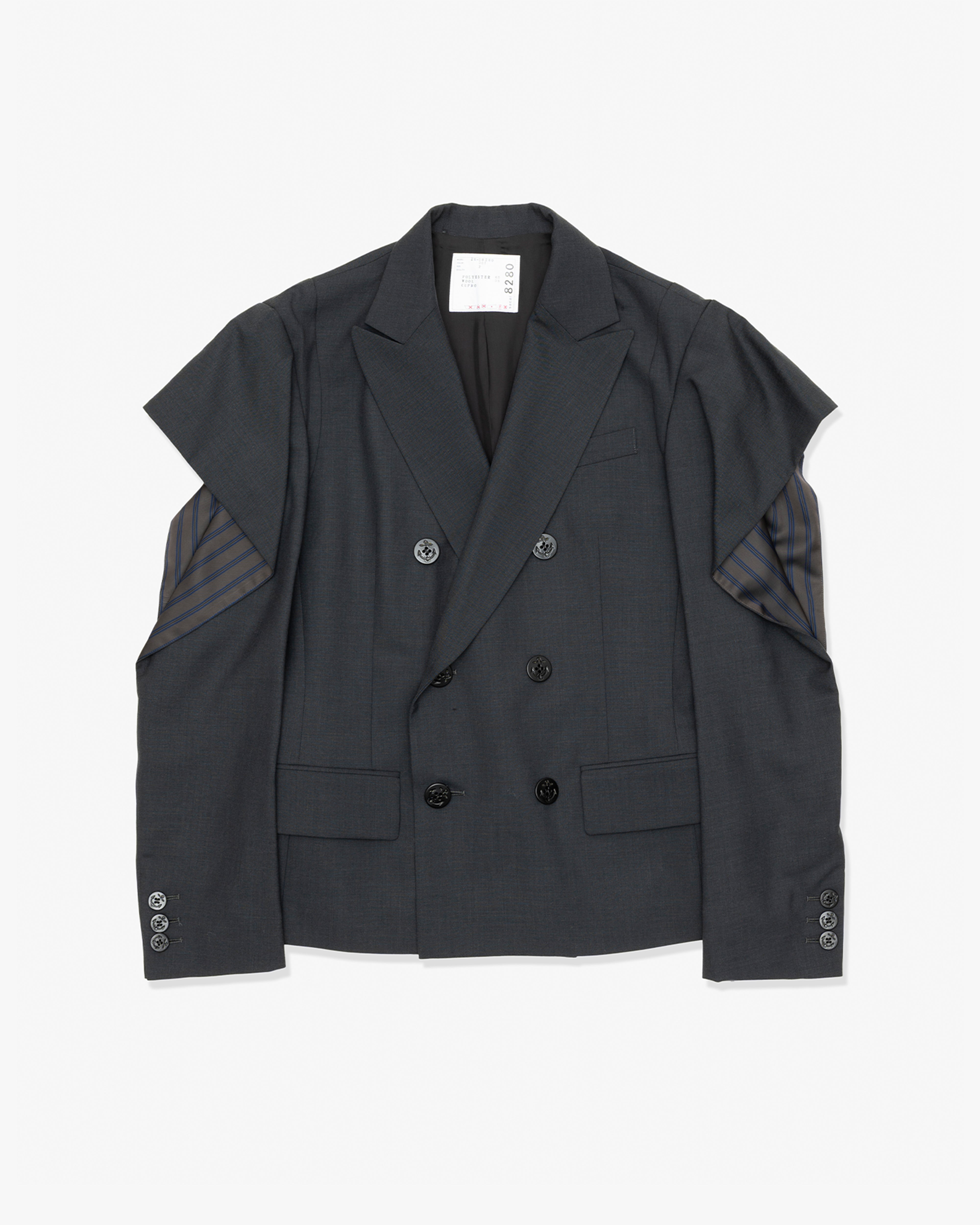 SACAI: Suiting Jacket (Gray) | DSMG E-SHOP