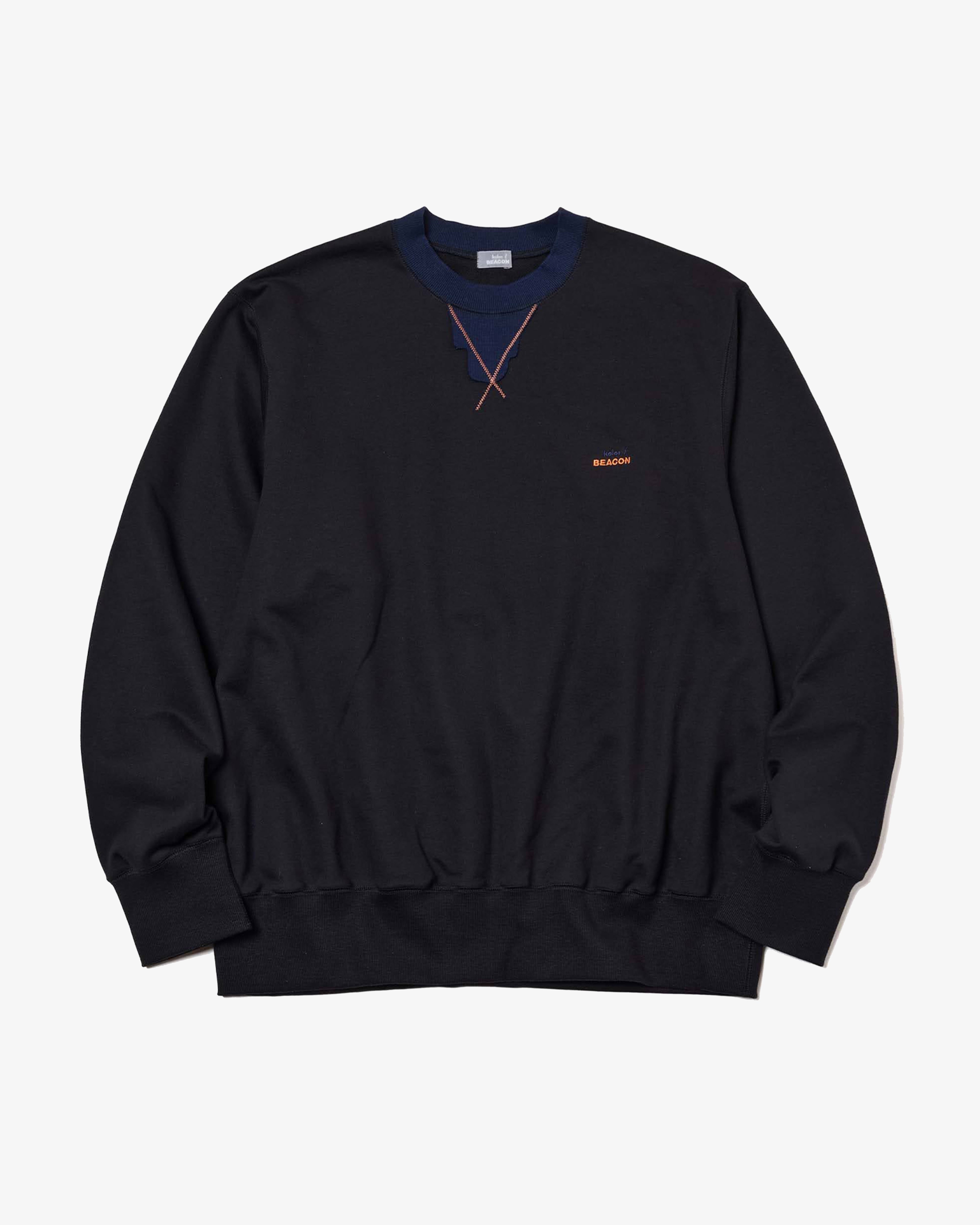KOLOR: Sweatshirt (Black) | DSMG E-SHOP