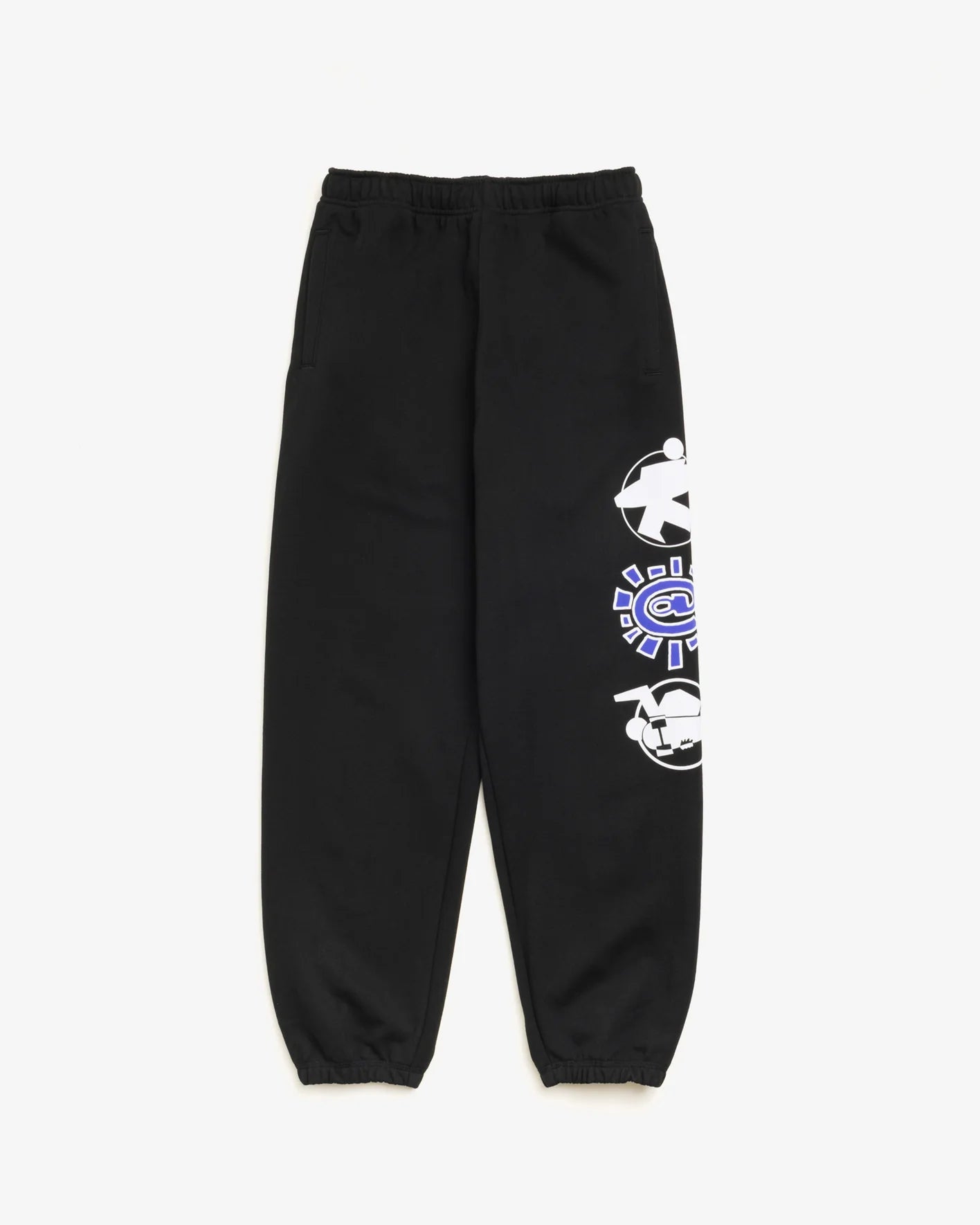 STUSSY: × Always Do What You Should Do Stack Sweatpant (Black