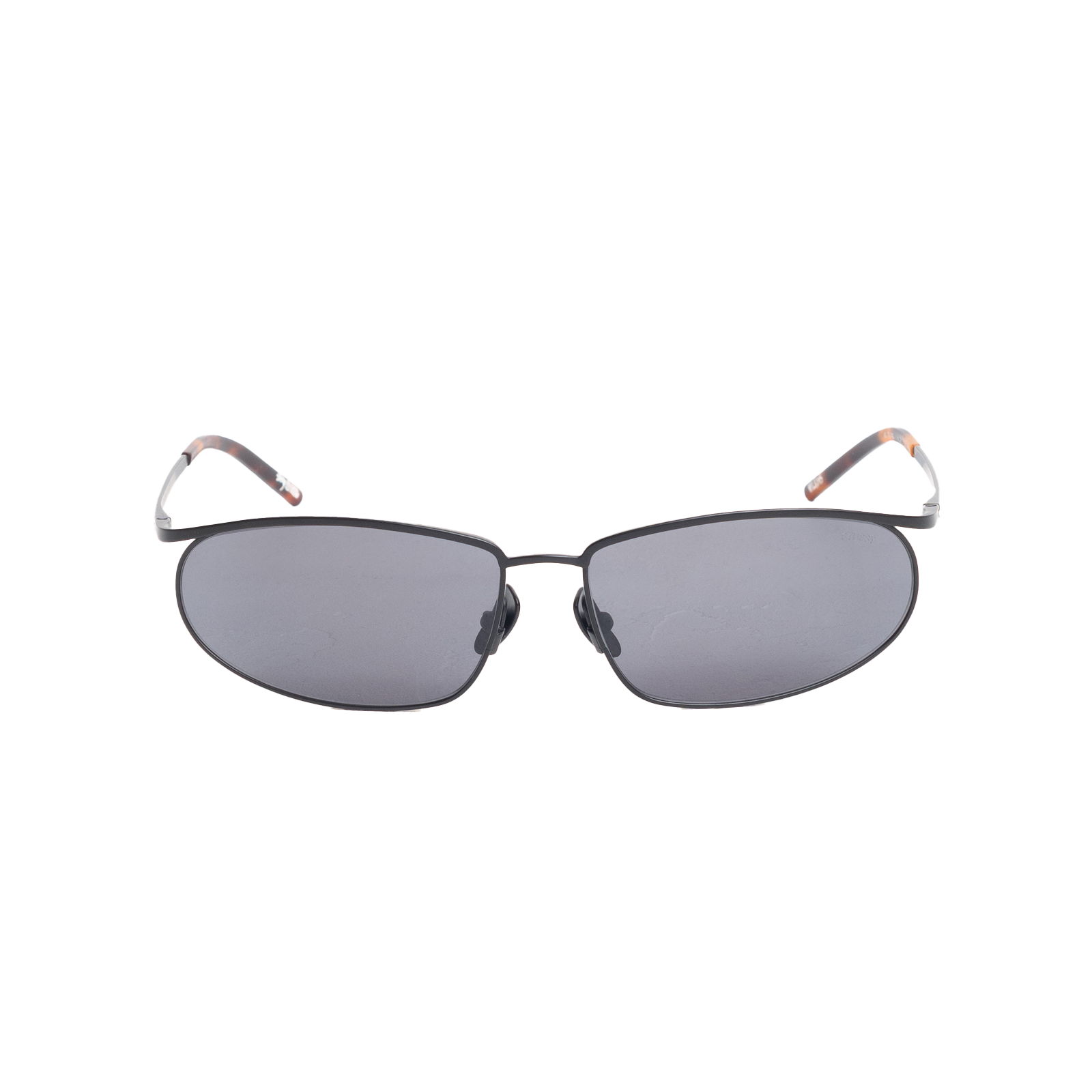 STUSSY: Wilkins Sunglasses (Matte Black/Black Lens) | DSMG E-SHOP