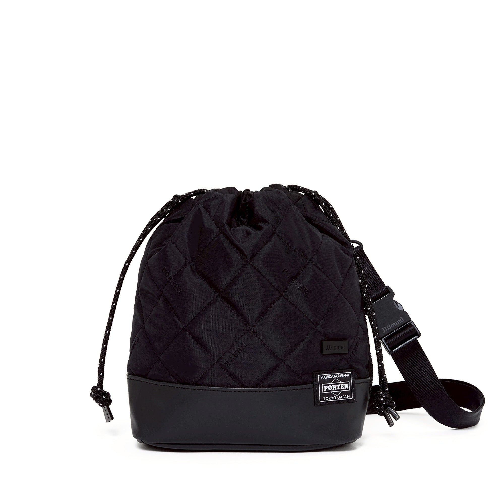 neighborhood drawstring 肩肉 bag 墨ぞめ NEIGHBORHOOD