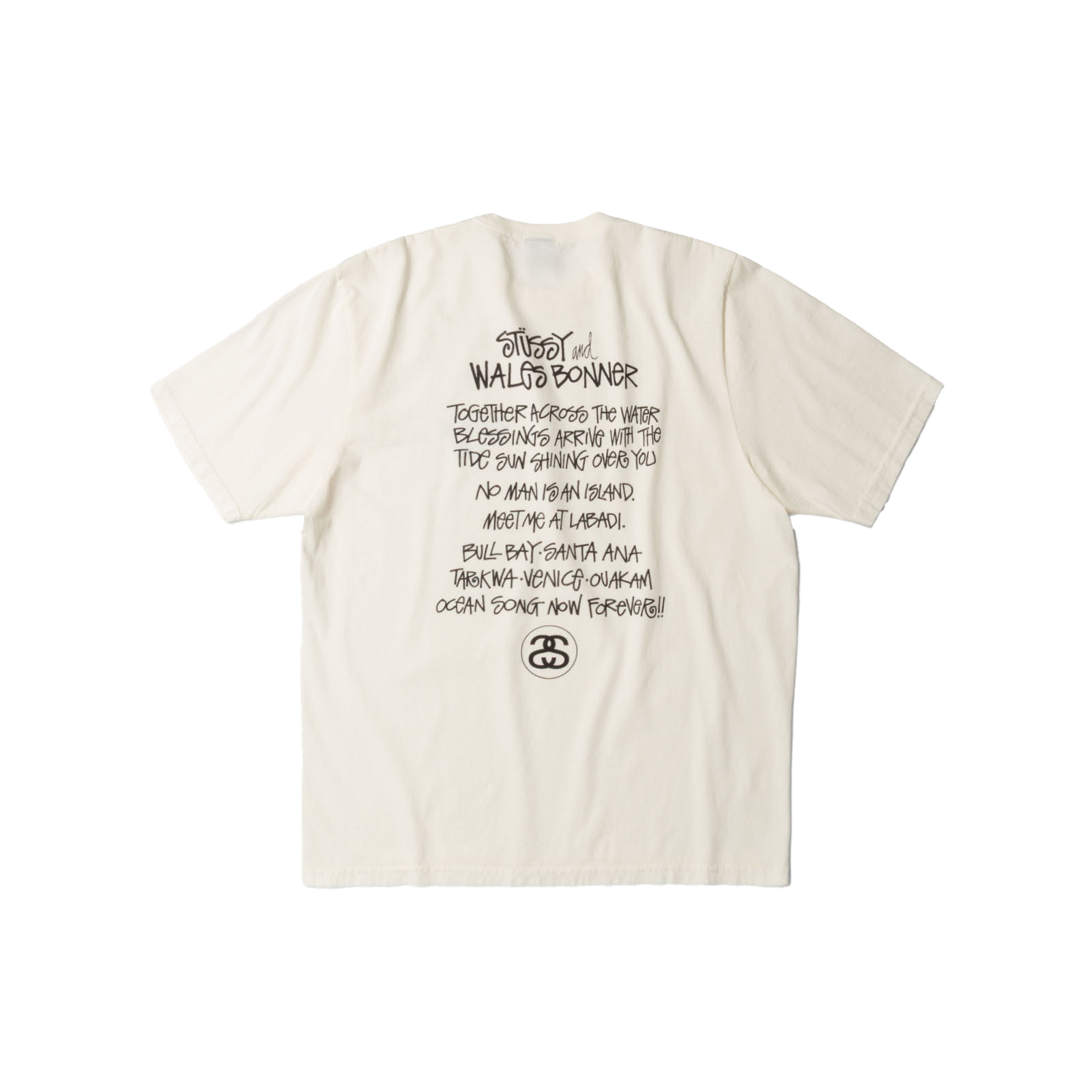 STUSSY: Wb Ocean Song Tee (Ivor) | DSMG E-SHOP