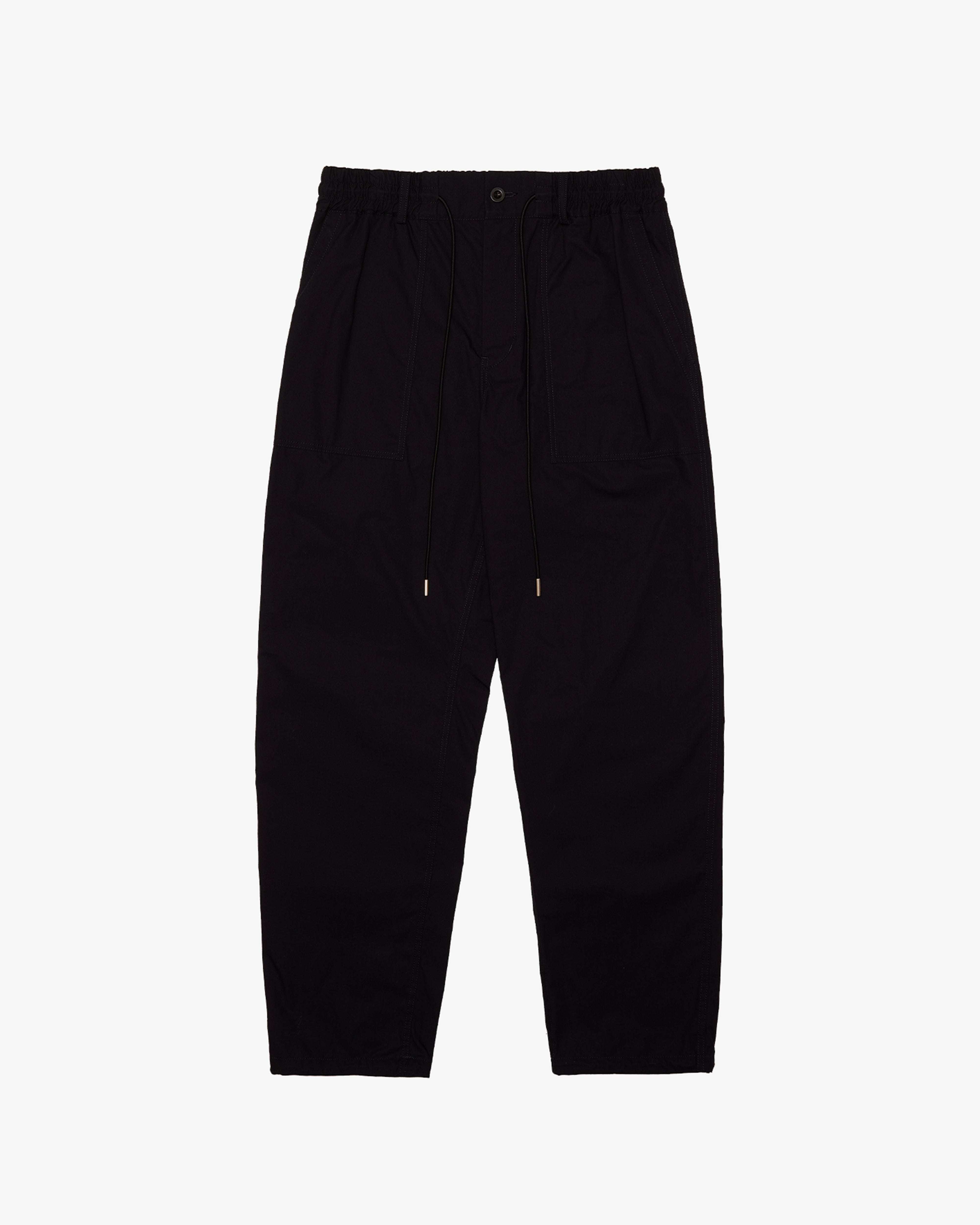 SACAI: Cotton Nylon Oxford Pants (Navy) | DSMG E-SHOP