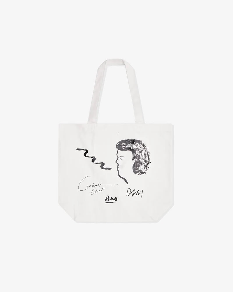 BAO: Carhartt x Tote Bag (White) | DSMG E-SHOP