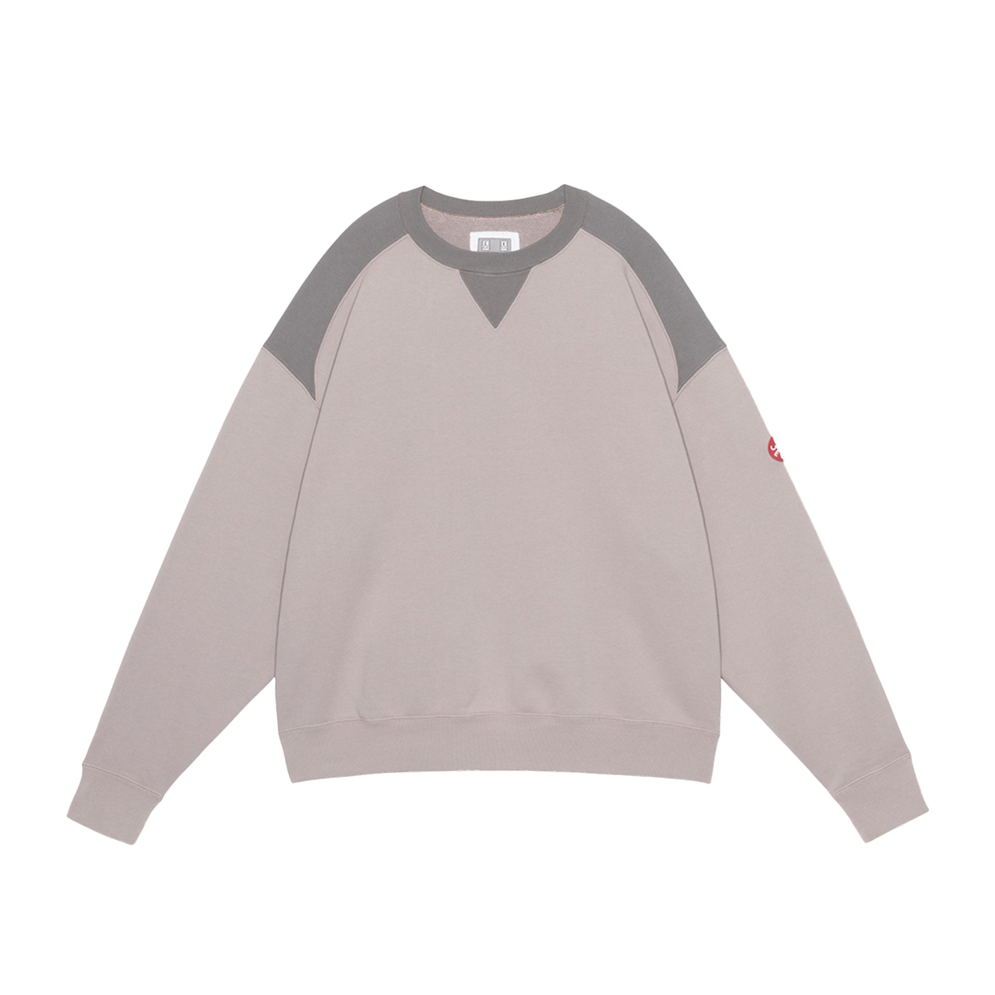 C.E: Panel Shoulder Crew Neck (Beige) | DSMG E-SHOP