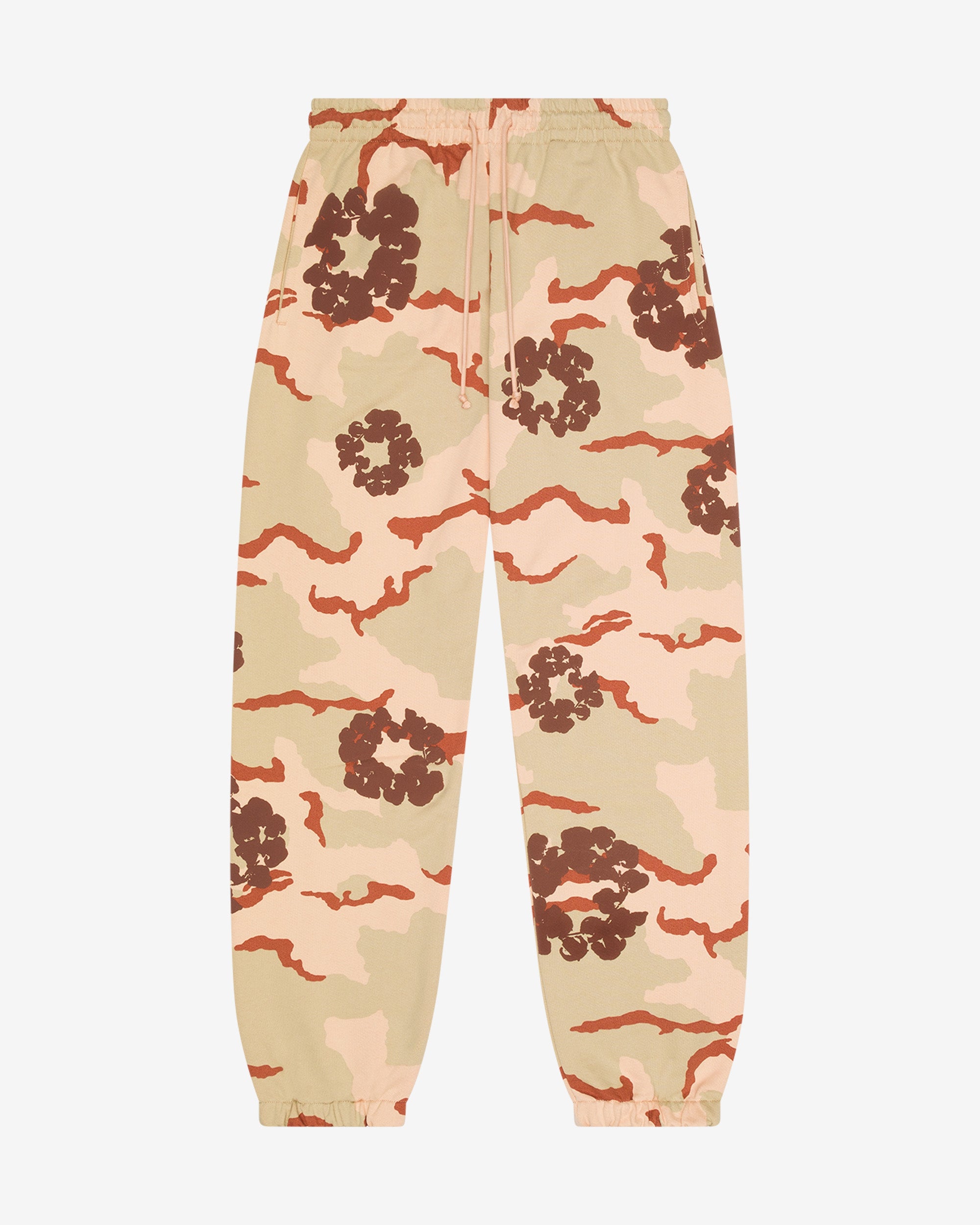 DENIM TEARS: Camo Cotton Wreath Sweatpants (Dsc) | DSMG E-SHOP