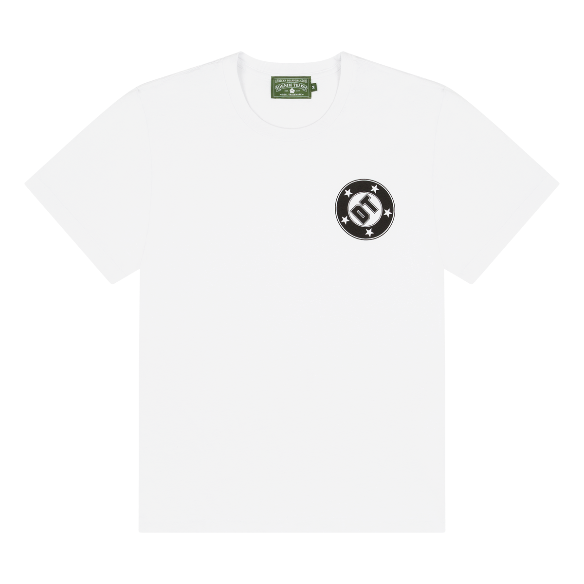 DENIM TEARS: Detective Tee White (White) | DSMG E-SHOP DENIM TEARS: Detective Tee White (White) | DSMG E-SHOP