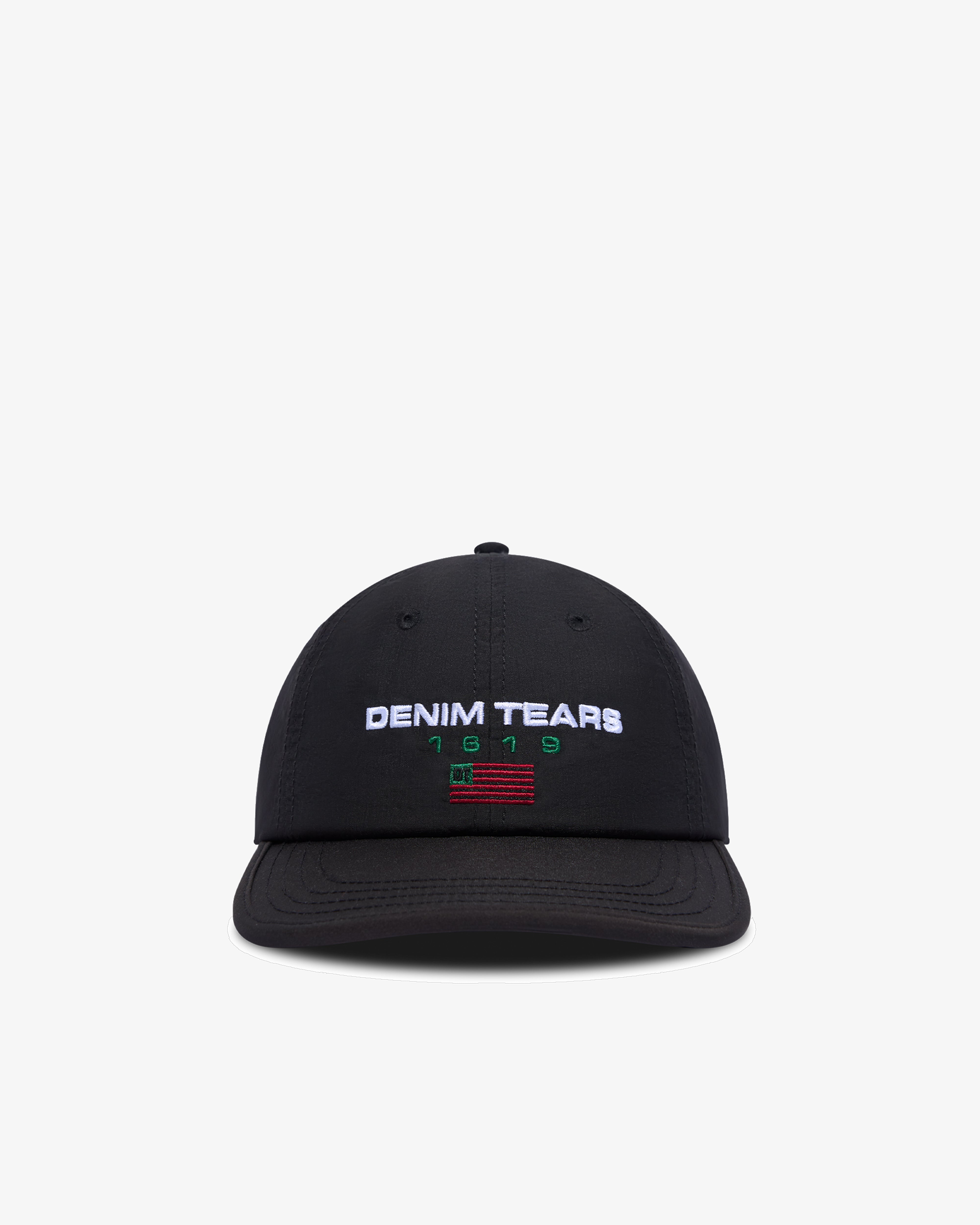 DENIM TEARS: 1619 Sport Cap (Black) | DSMG E-SHOP