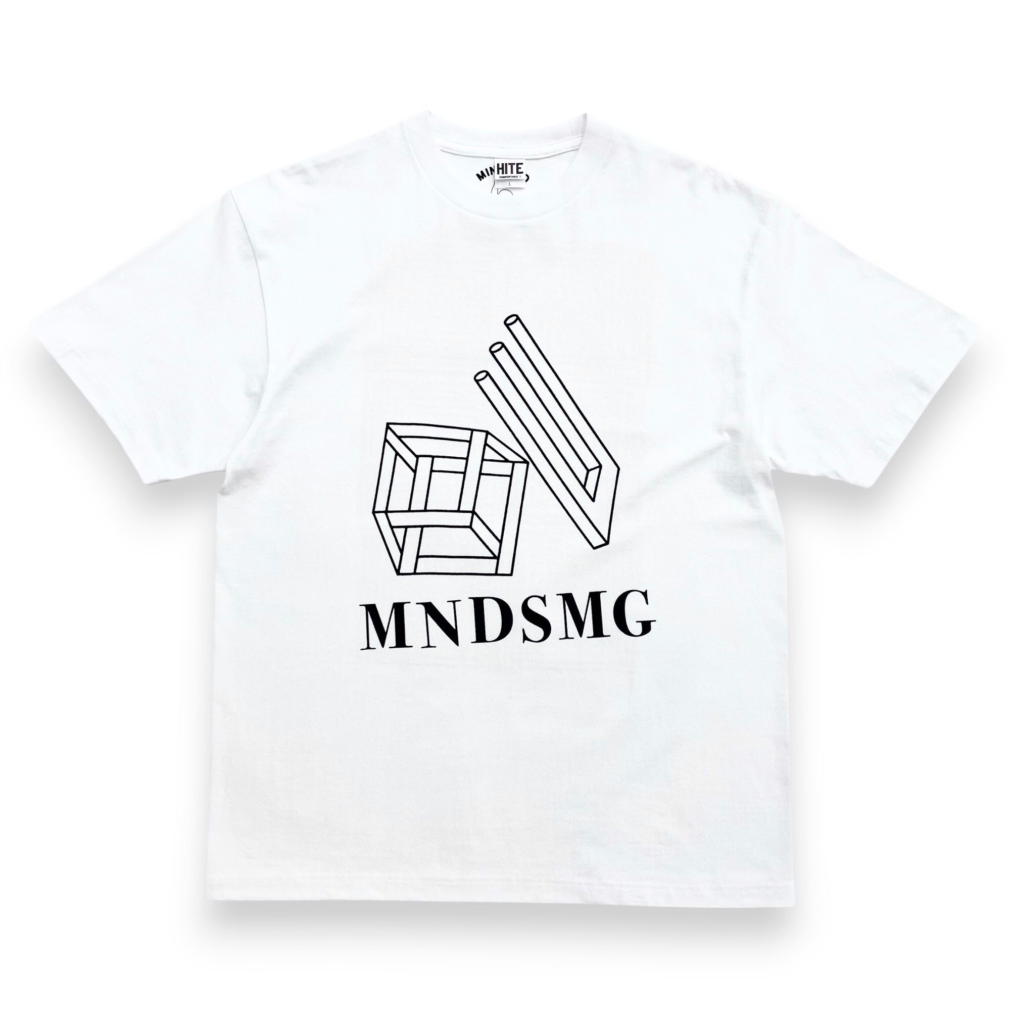 MIN-NANO - Dsmgmn Figure Tee - (White)