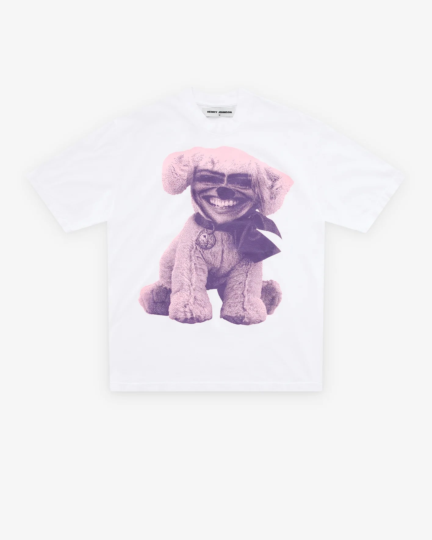 HENRY JOHNSON: Stuffed Animal T-Shirt (White) | DSMG E-SHOP