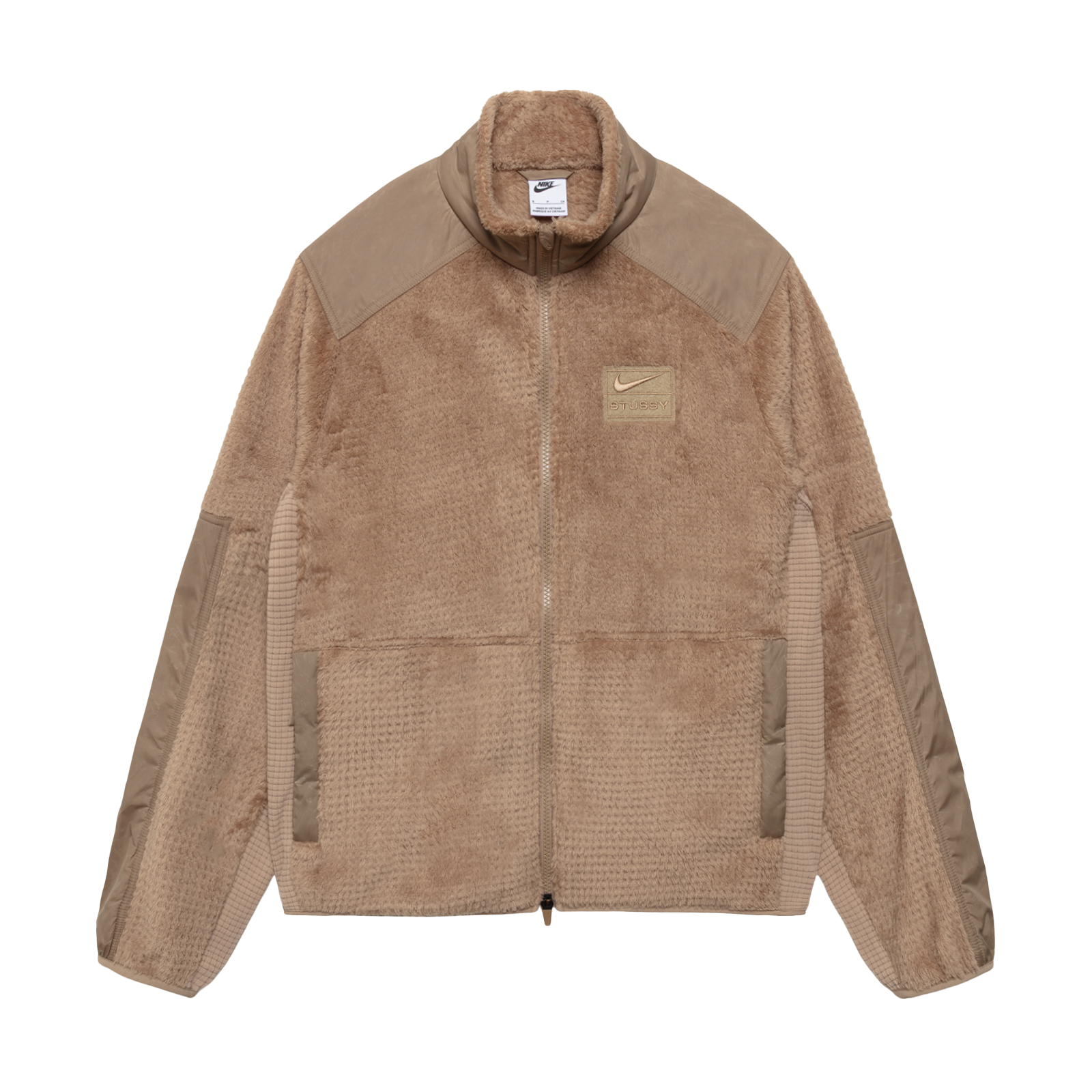 STUSSY: Stüssy & Nike Full Zip Fleece (Pinu) | DSMG E-SHOP