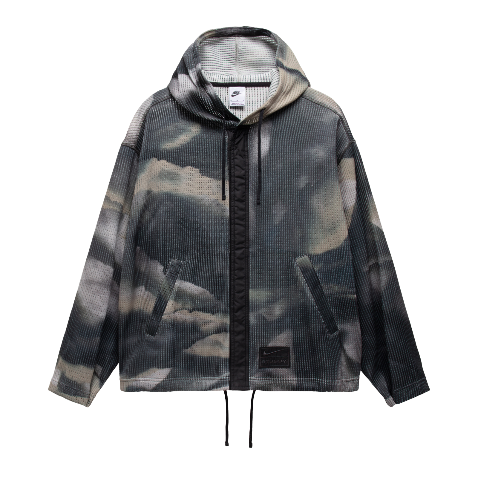 Stussy x Nike Fleece Zip Up Hoodie Brown STÜSSY X NIKE Available