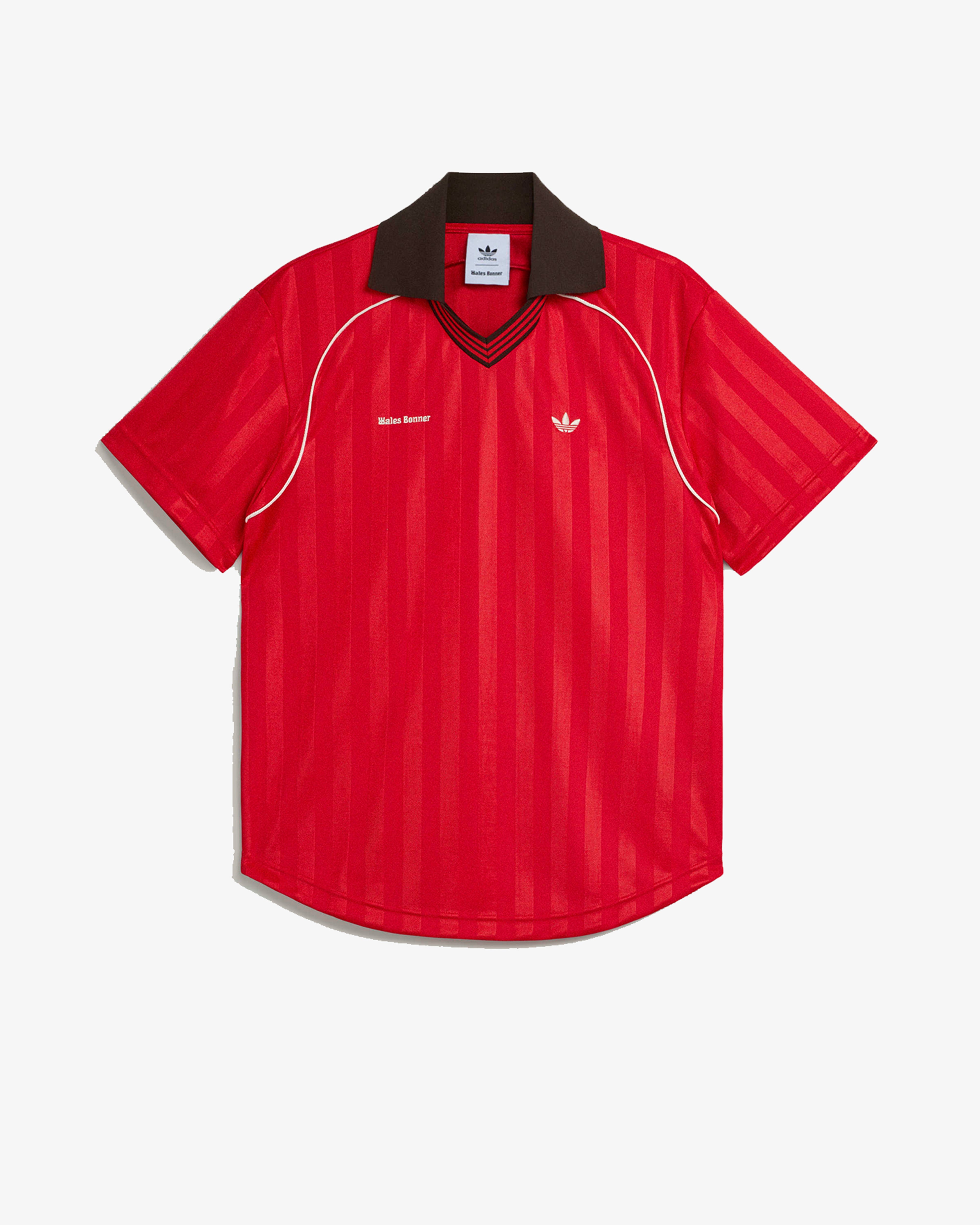 ADIDAS X WALES BONNER: Adidas WB Ori Wb Ftbl Tee (Scarlet) | DSMG