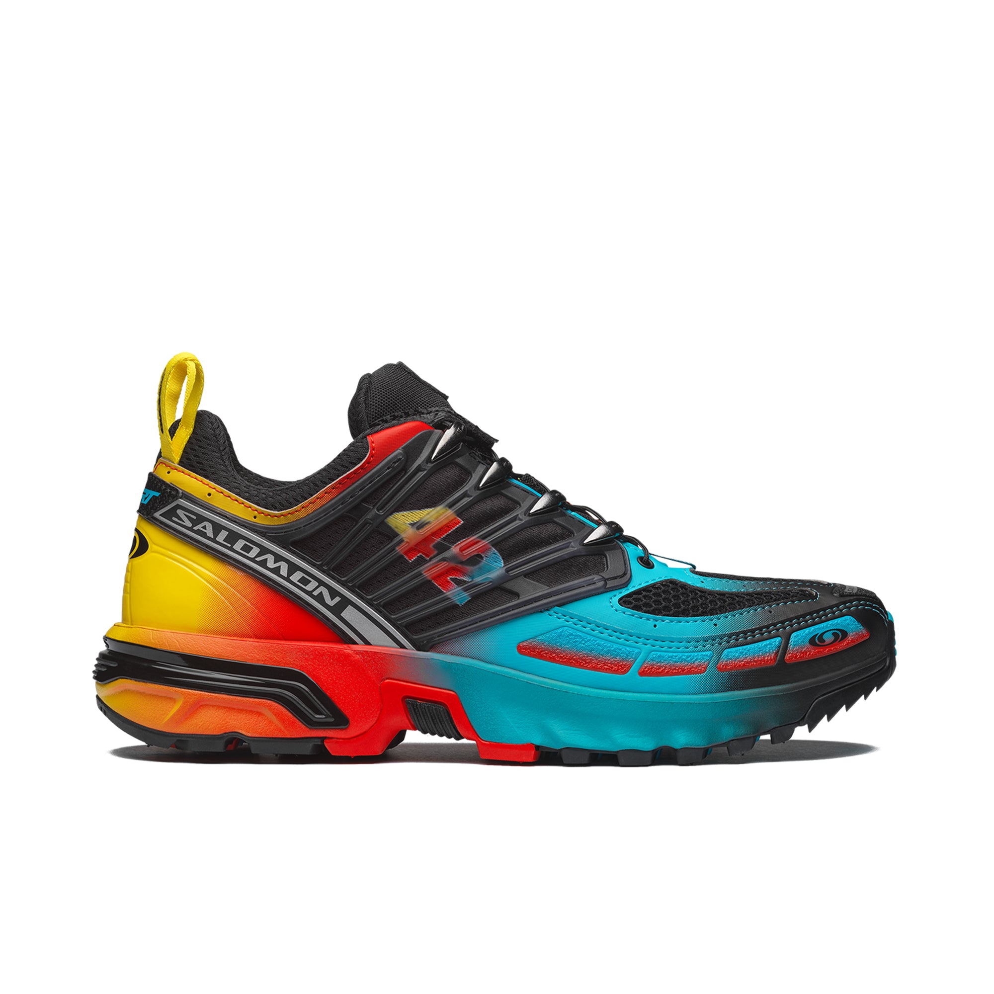 SALOMON x KAR: Acs Pro L'Art (Fiery Red / Scuba Blue / Acid