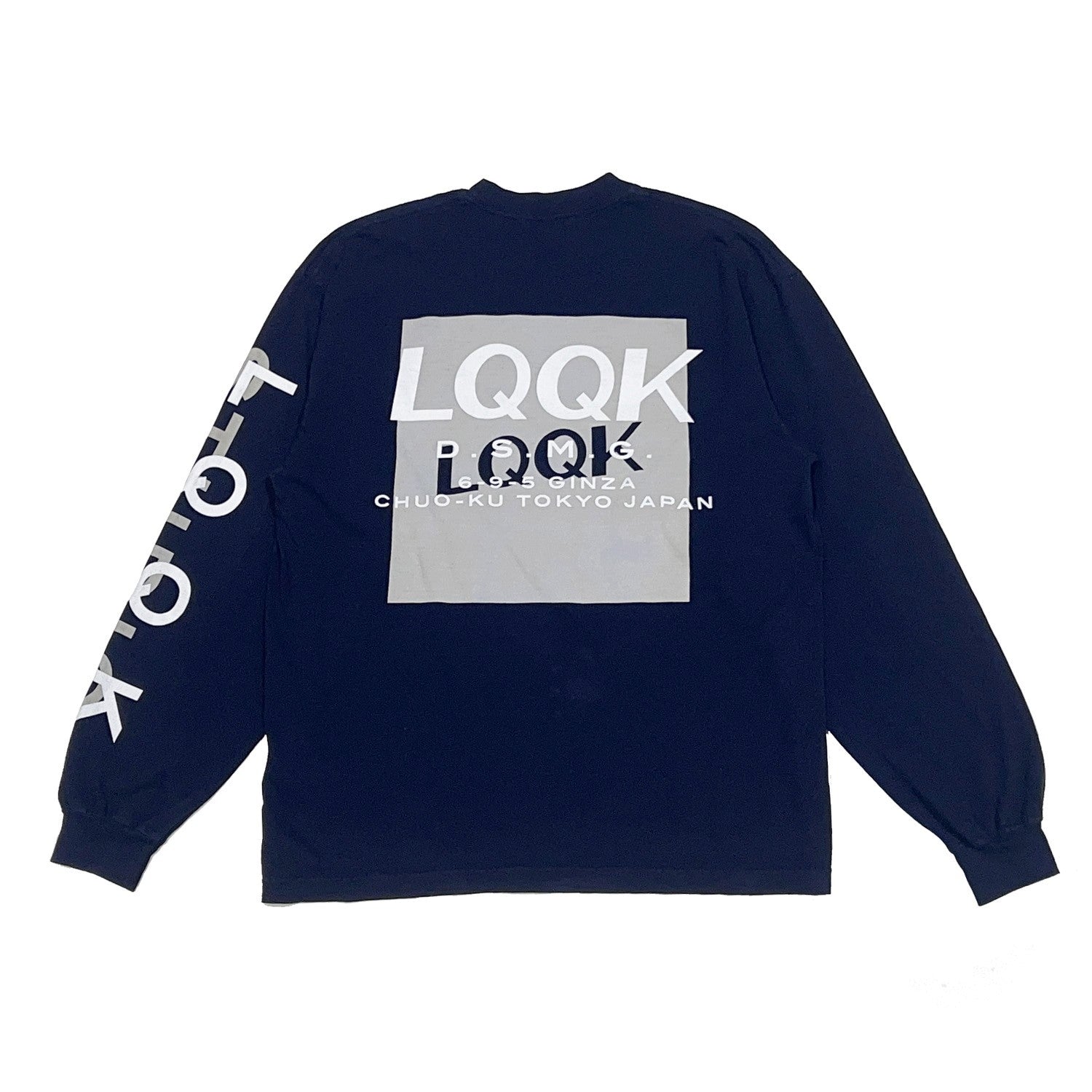 LQQK Studio - Dsmg Lqqk Shop Ls-Tee - (Navy)