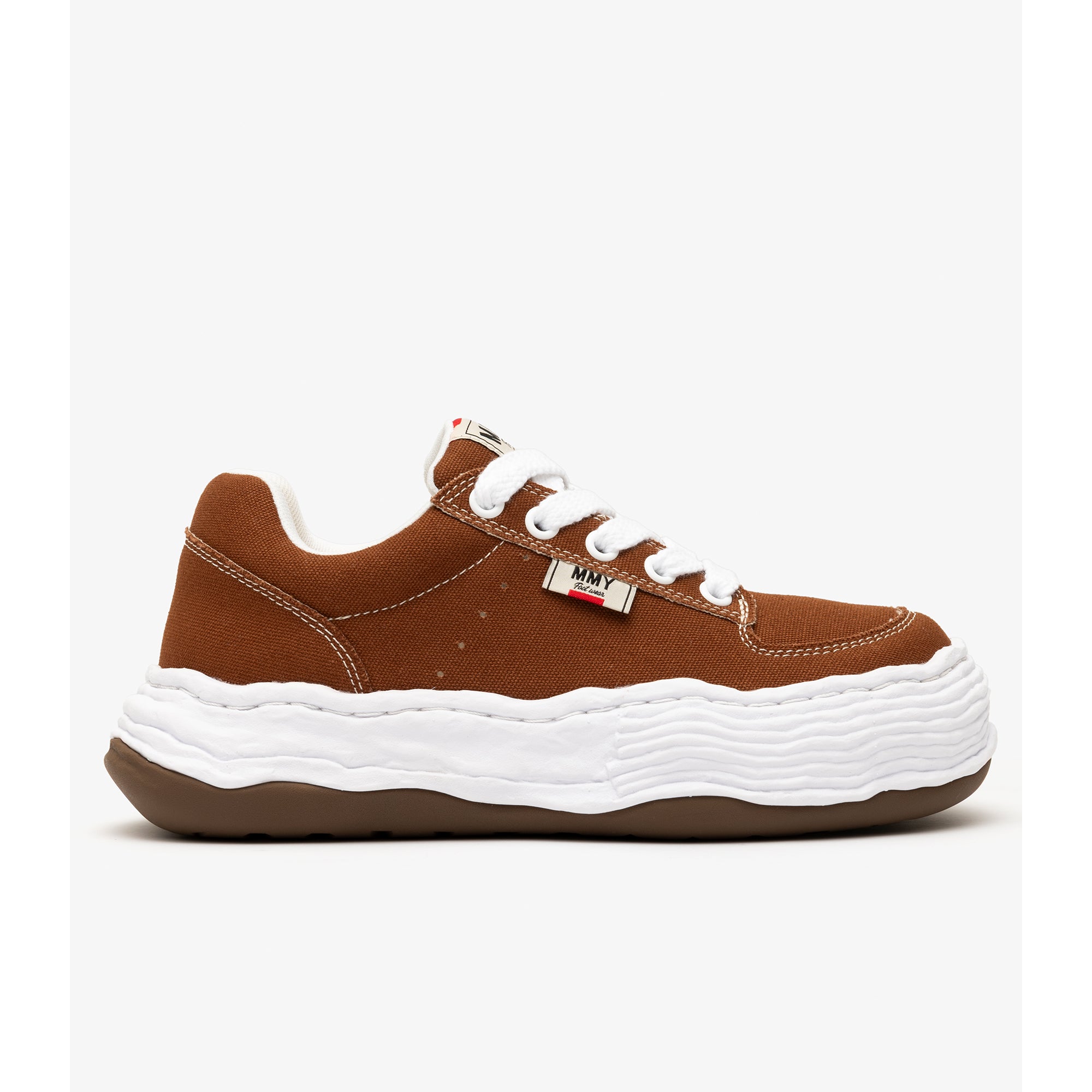 MAISON MIHARA YASUHIRO SNEAKER: Oliver Canvas Low (Brown) | DSMG E