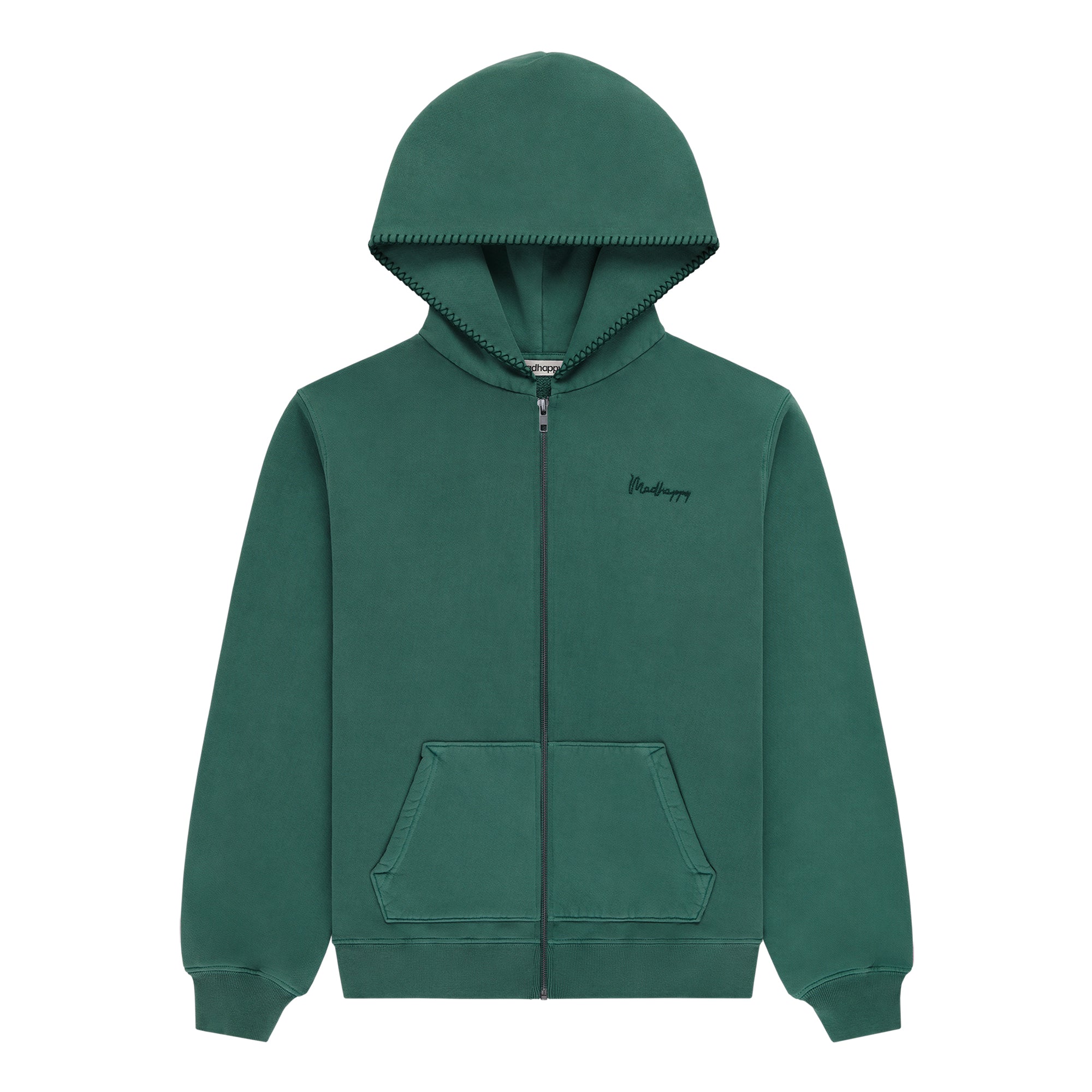 MADHAPPY - Full Zip Hoodie - (Shrub) – DSMG E-SHOP