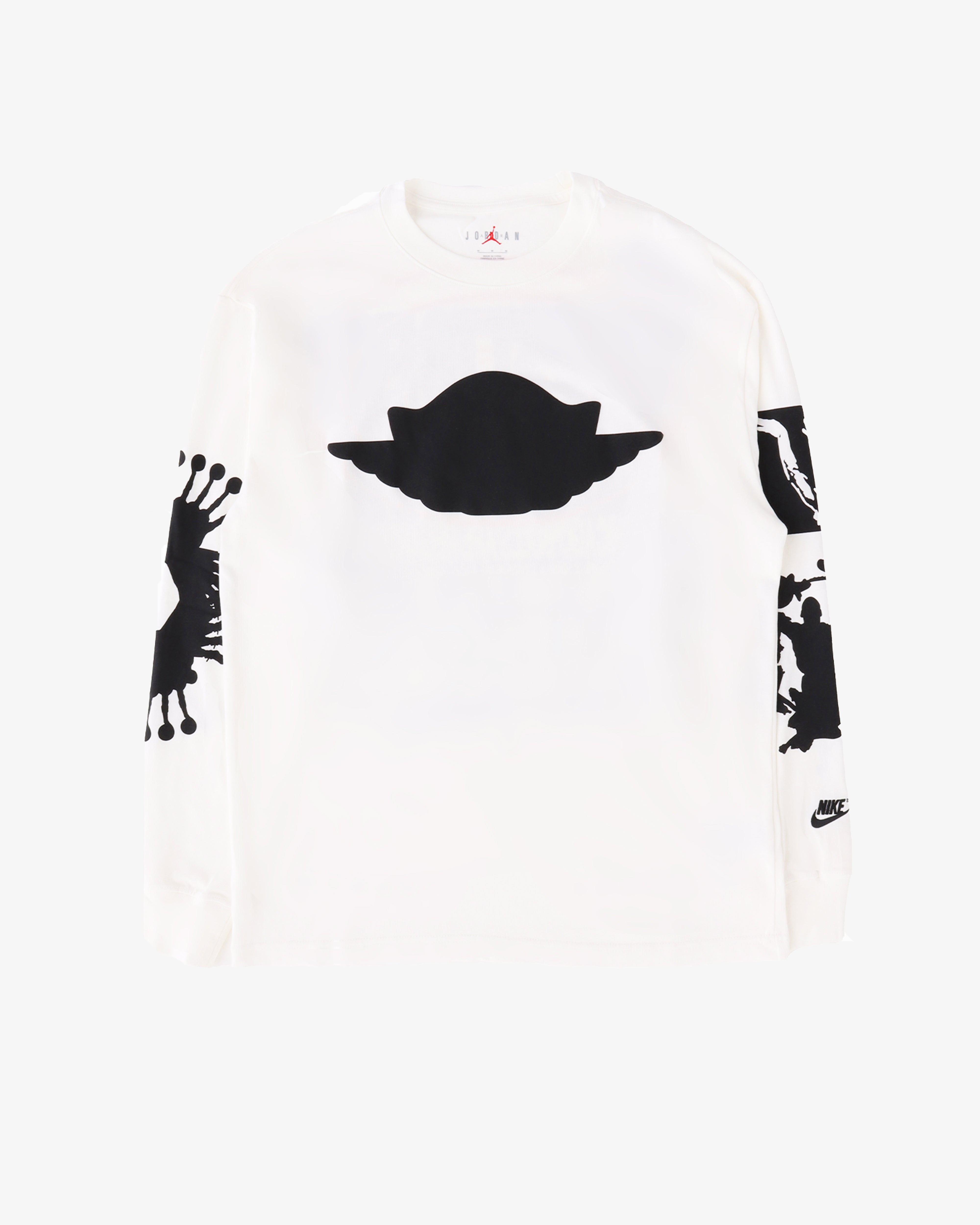 AIR JORDAN ナイキ / MJ Wings LS OS Tee 白 Nike: M J Wings Ls Os Tee (100) | DSMG E-SHOP