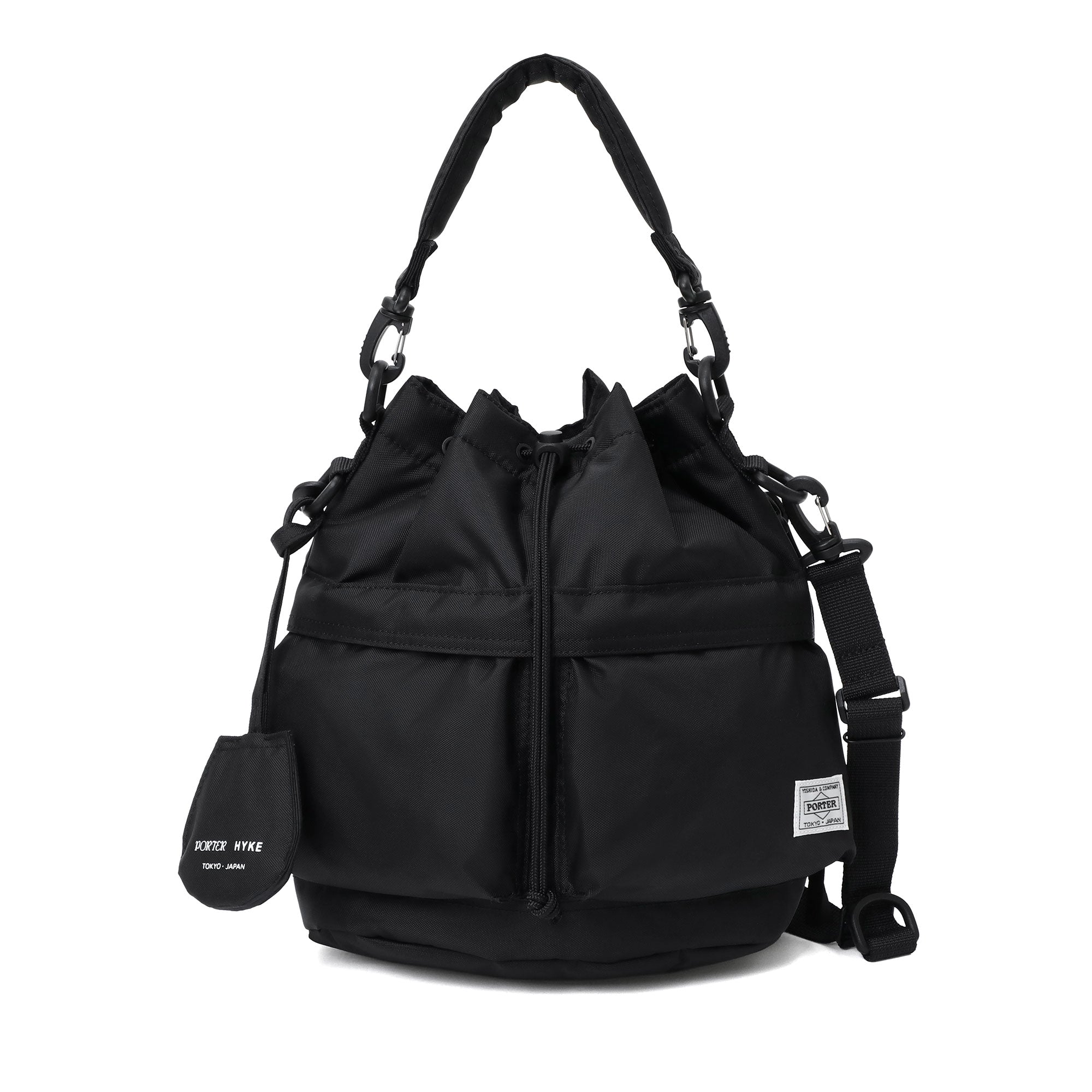HYKE x PORTER 2WAY TOOL BAG 黒 S PORTER: Hyke X Porter Tool Bag (10) | DSMG E-SHOP