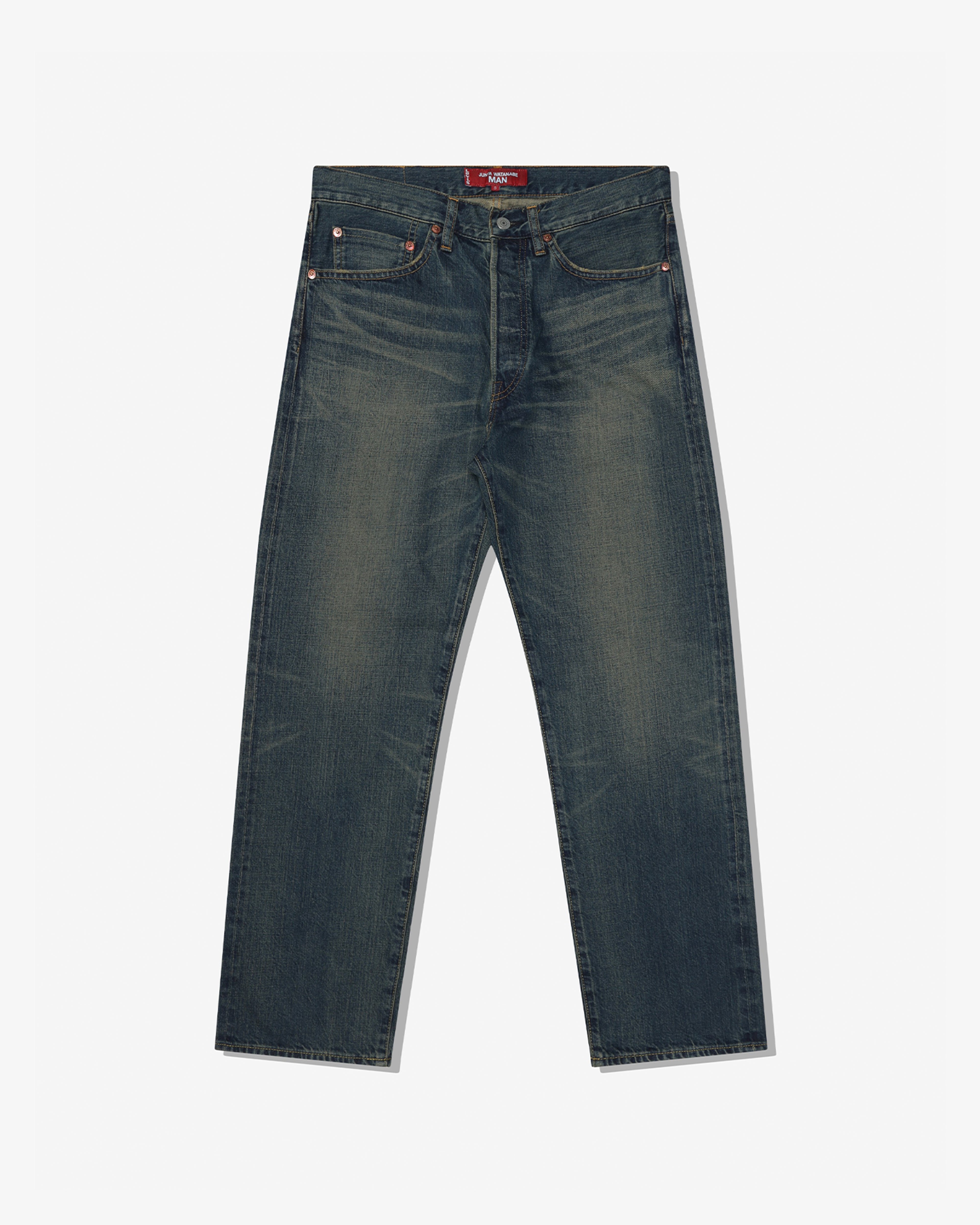 JUNYA WATANABE MAN: Cotton Selvedge Denim Garment Treated Levi'S W