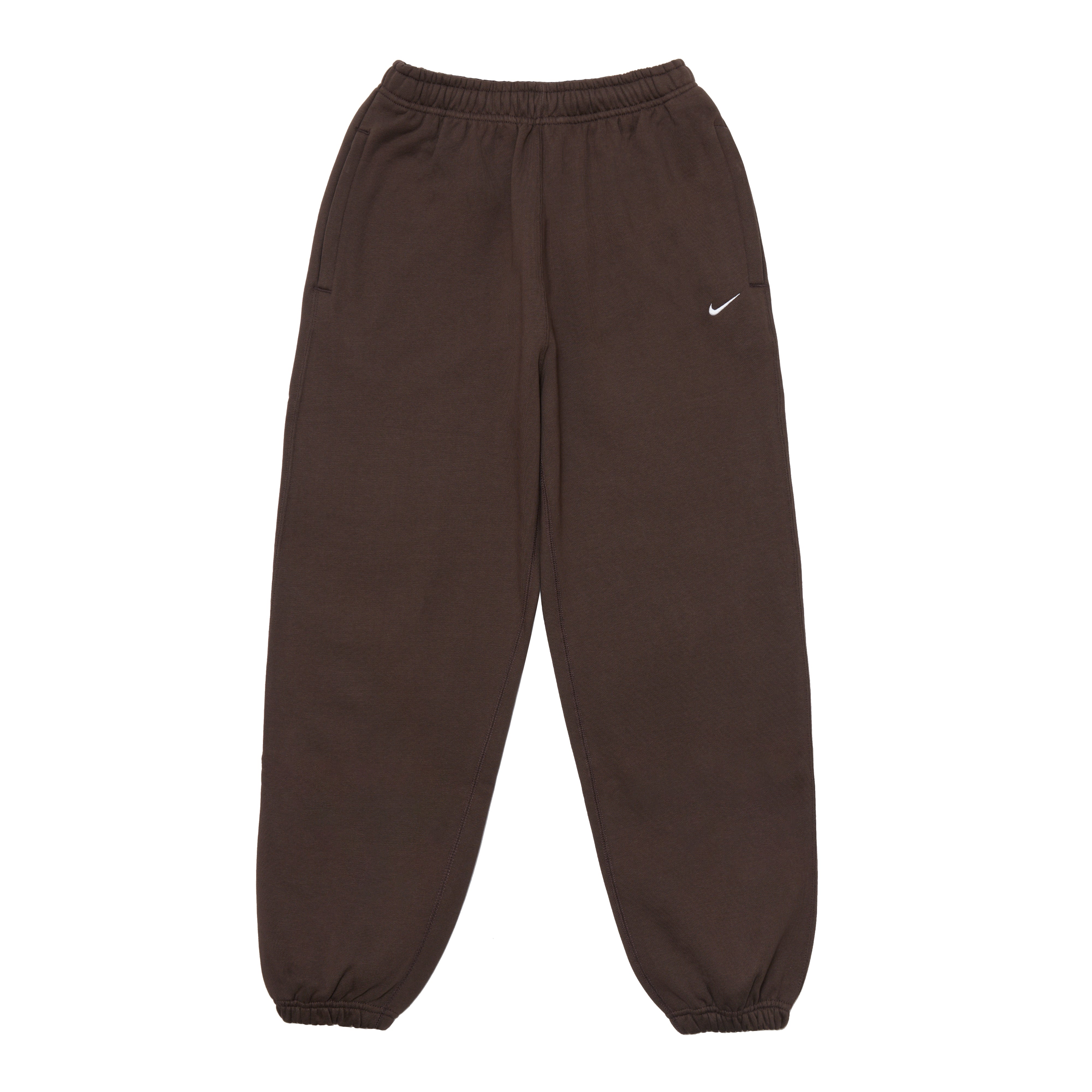 NIKE - As W Nrg Solo Swsh Flc Pant - (Baroque Brown/(White