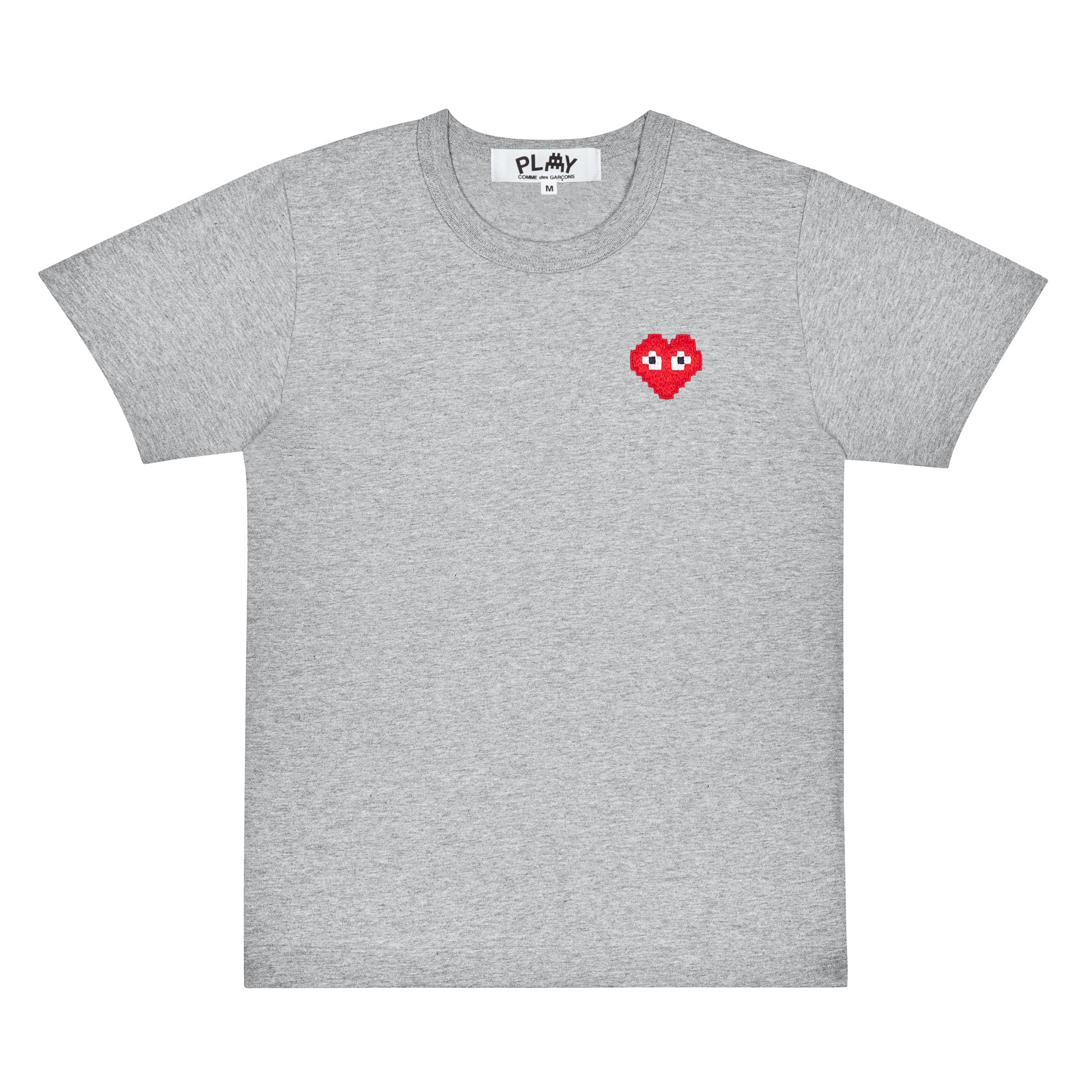 PLAY CDG - INVADER T-Shirt - (Top Grey) – DSMG E-SHOP