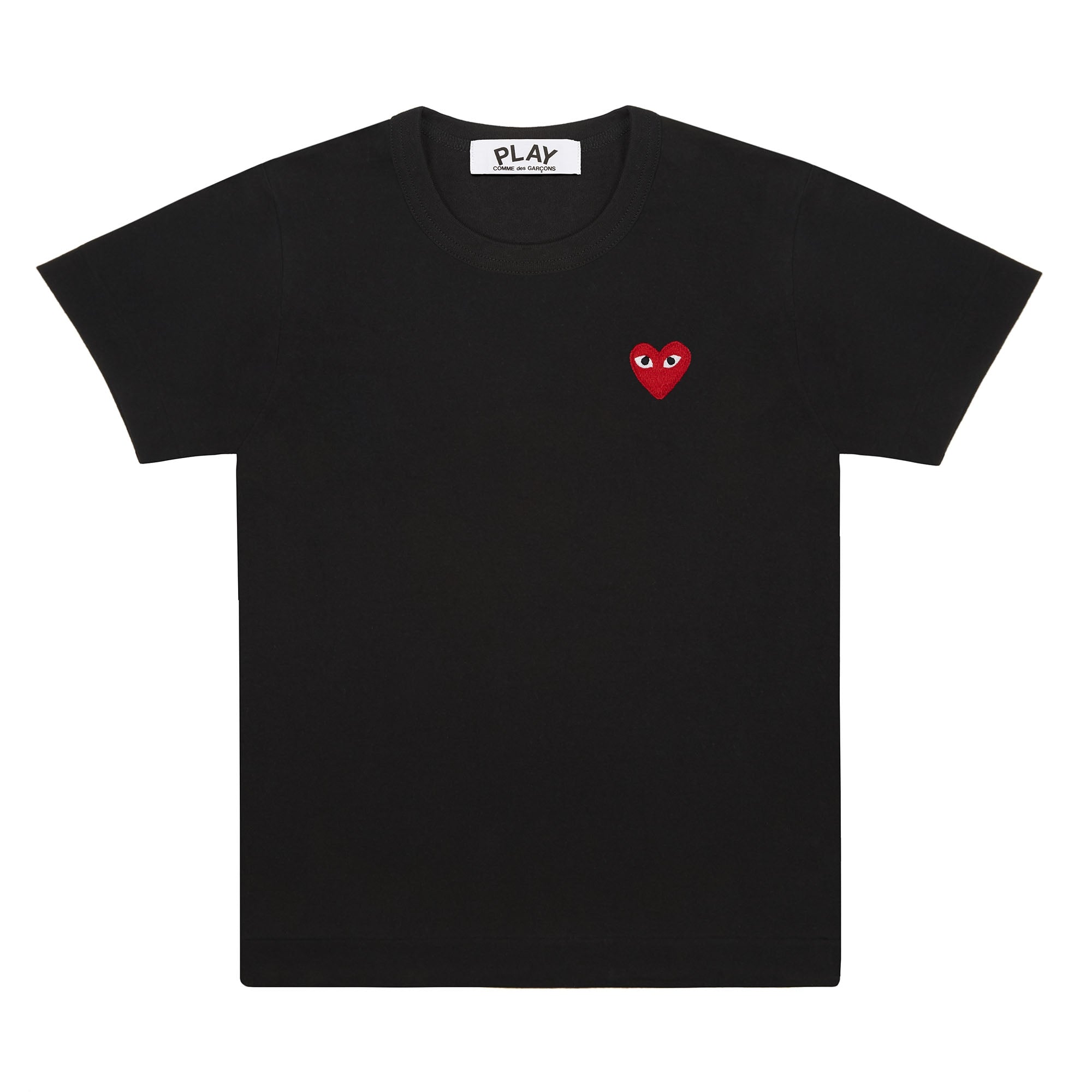 PLAY CDG - T-Shirt - (Black) – DSMG E-SHOP