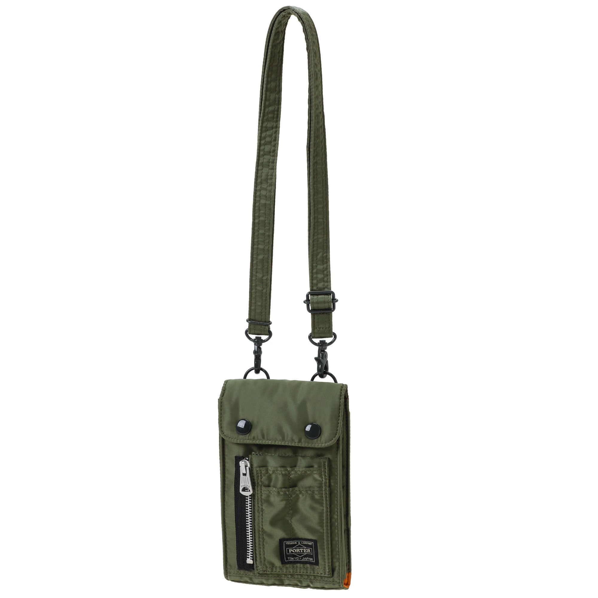 PORTER: PX Tanker Navigator Case (Sage Green) | DSMG E-SHOP