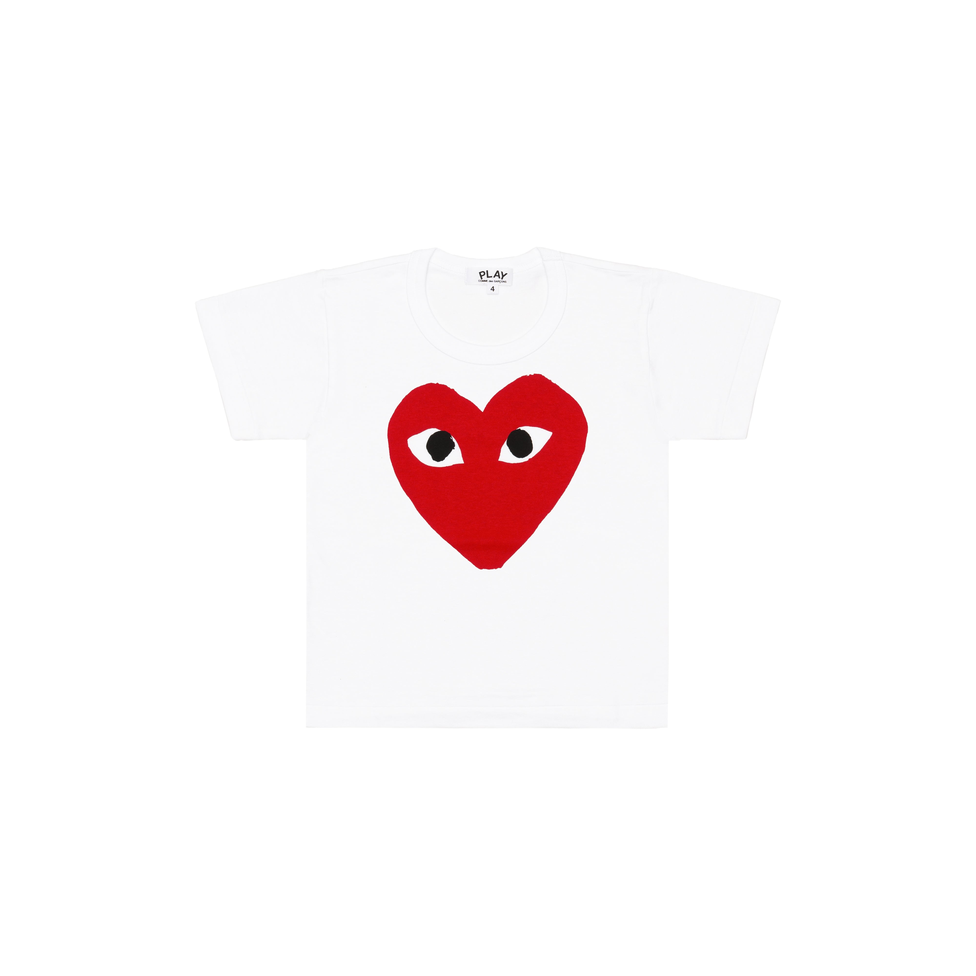 PLAY CDG - KIDS T-SHIRT - (RED) – DSMG E-SHOP