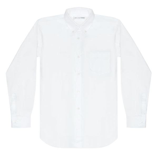 CDG SHIRT FOREVER - Cotton Shirt CDGS6PLC - (White)