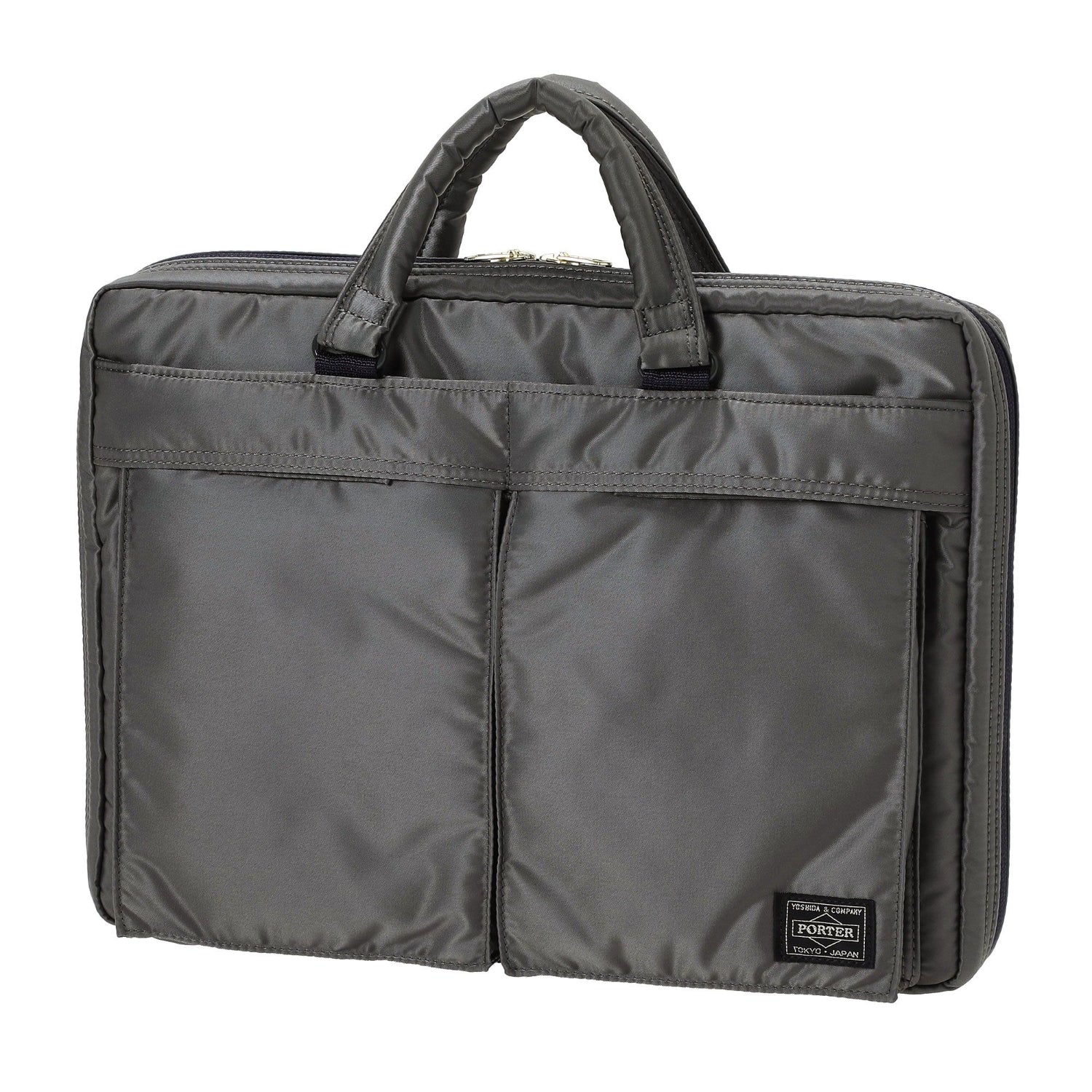 PORTER: PX Tanker Operator Bag 13 (Silver Gray) | DSMG E-SHOP