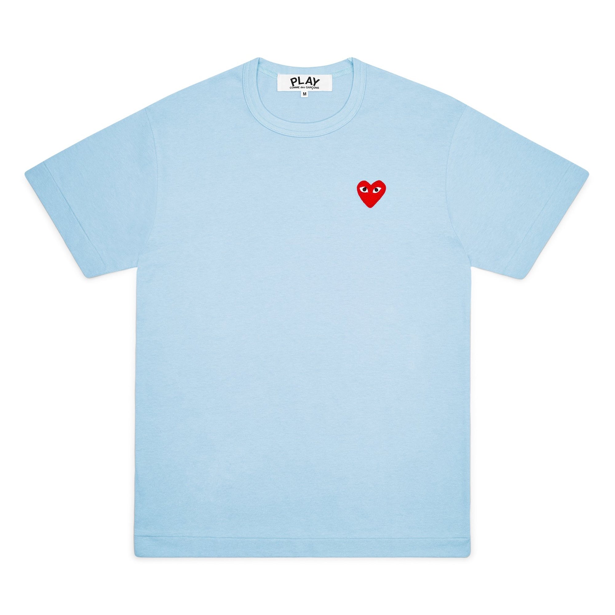 Comme des garcons shop play t shirt size