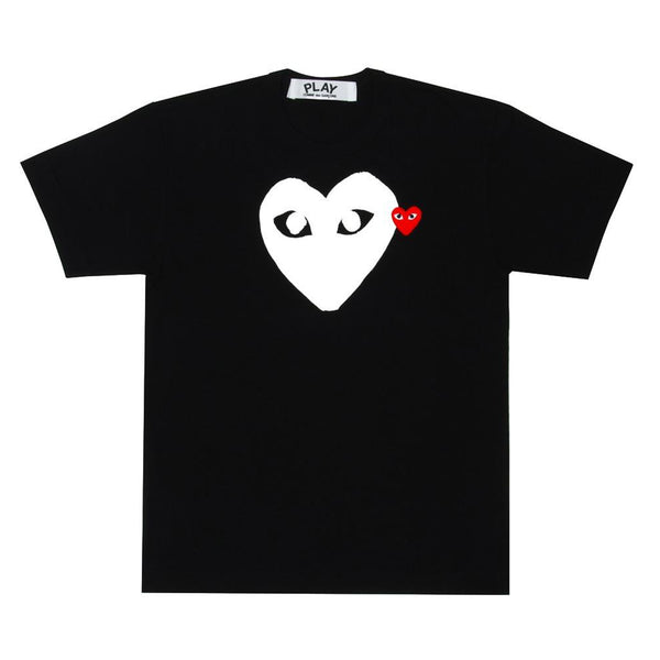 PLAY CDG - T-Shirt - (Black/White)