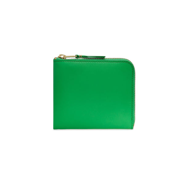 CDG WALLET - Colored Leather - (SA3100 Green)