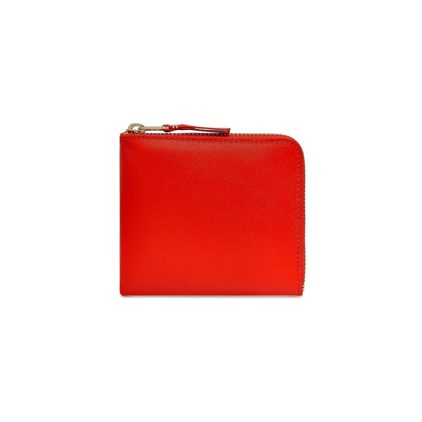 CDG WALLET - Colored Leather - (SA3100 Orange)