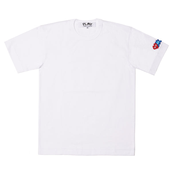 PLAY CDG - INVADER S/S T-Shirt - (White)