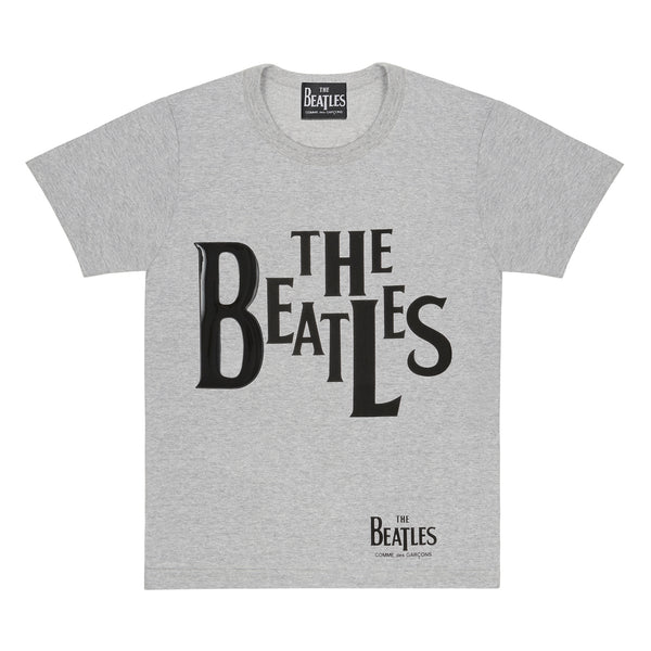 The Beatles CDG - Rubber Printed T-Shirt Grey - (VT-T002-051)